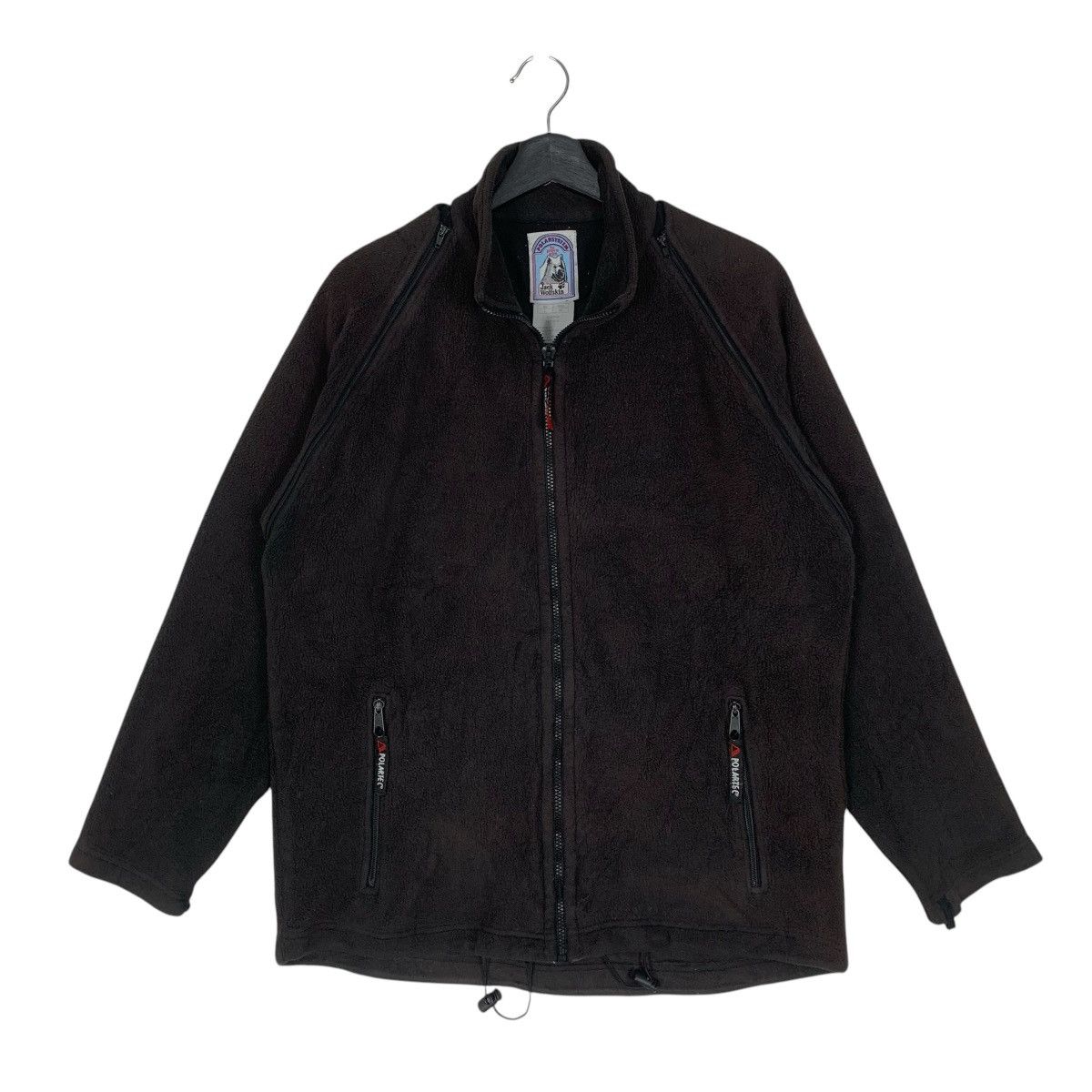 Jack Wolfskin × Vintage Vintage Jack Wolfskin Outdoor Product Outwear Fleece Jacket Size US L / EU 52-54 / 3 - 1 Thumbnail