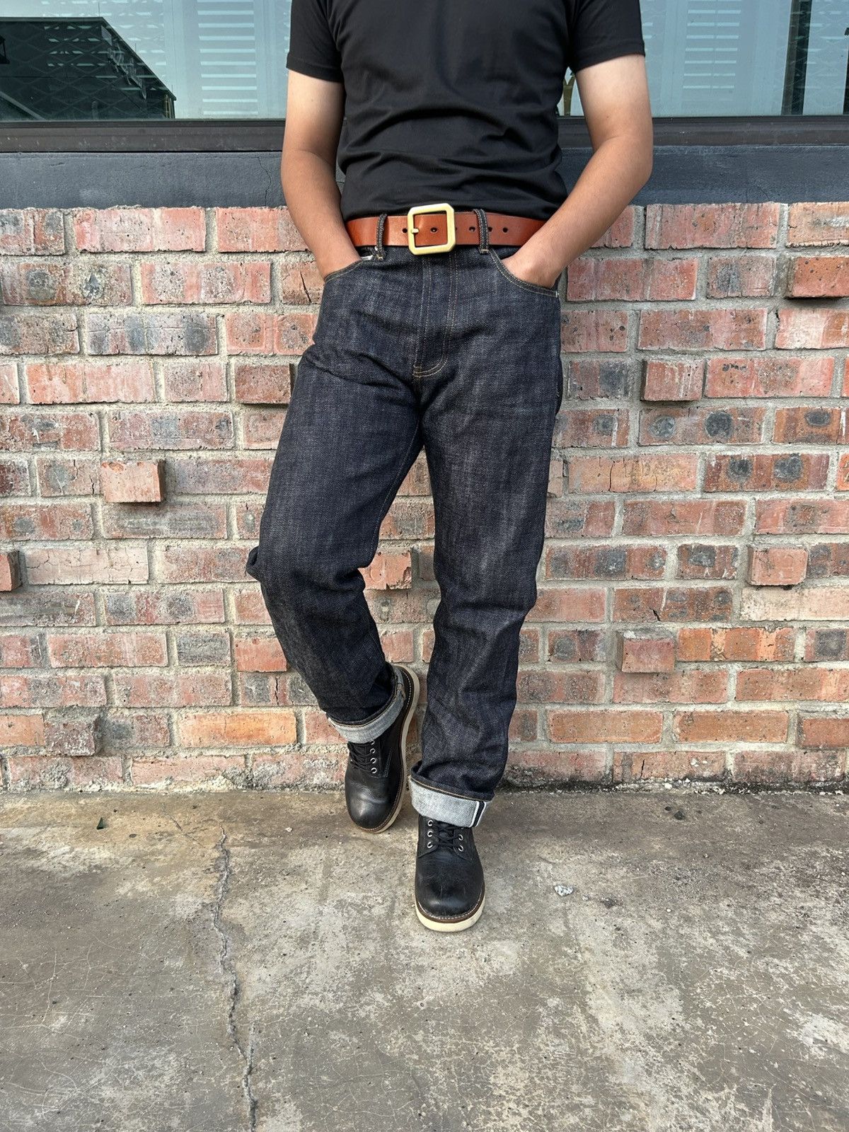 Other 19.8 OZ Denim Selvedge by Azy jeans & Co inspired by Samurai Size US 34 / EU 50 - 2 Thumbnail