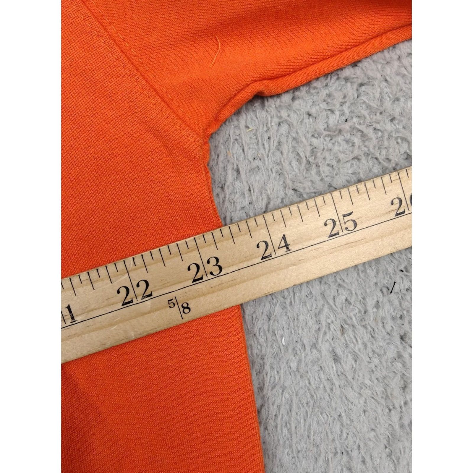 Vintage Civilized Hoodie Mens M Orange Graphic Print Pullover Hooded Front Pocket Size US M / EU 48-50 / 2 - 7 Thumbnail