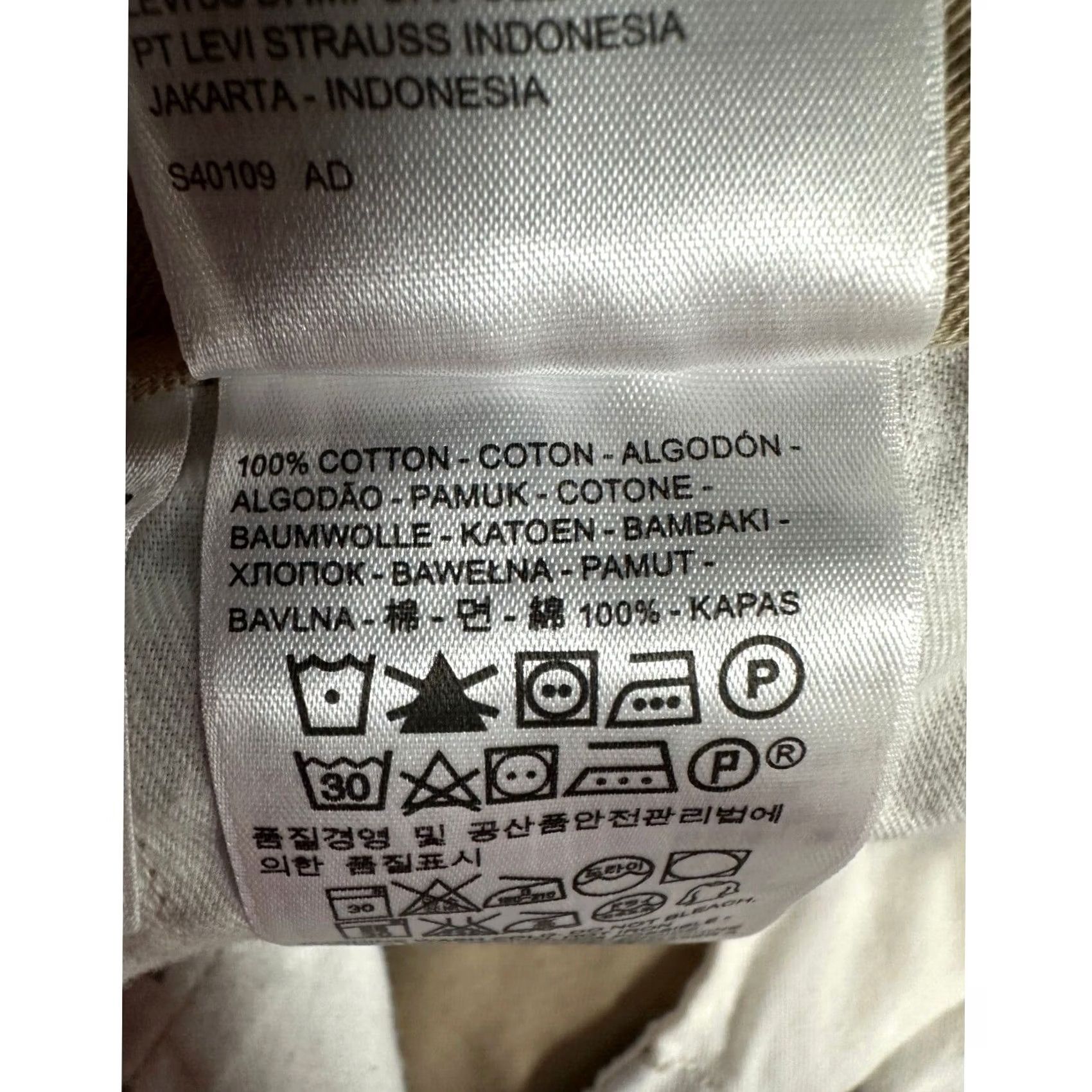 Levi's Levi's Cargo Shorts Men 38 Tan 100% Cotton Flat Front Pockets Outdoor Size US 38 / EU 54 - 4 Thumbnail