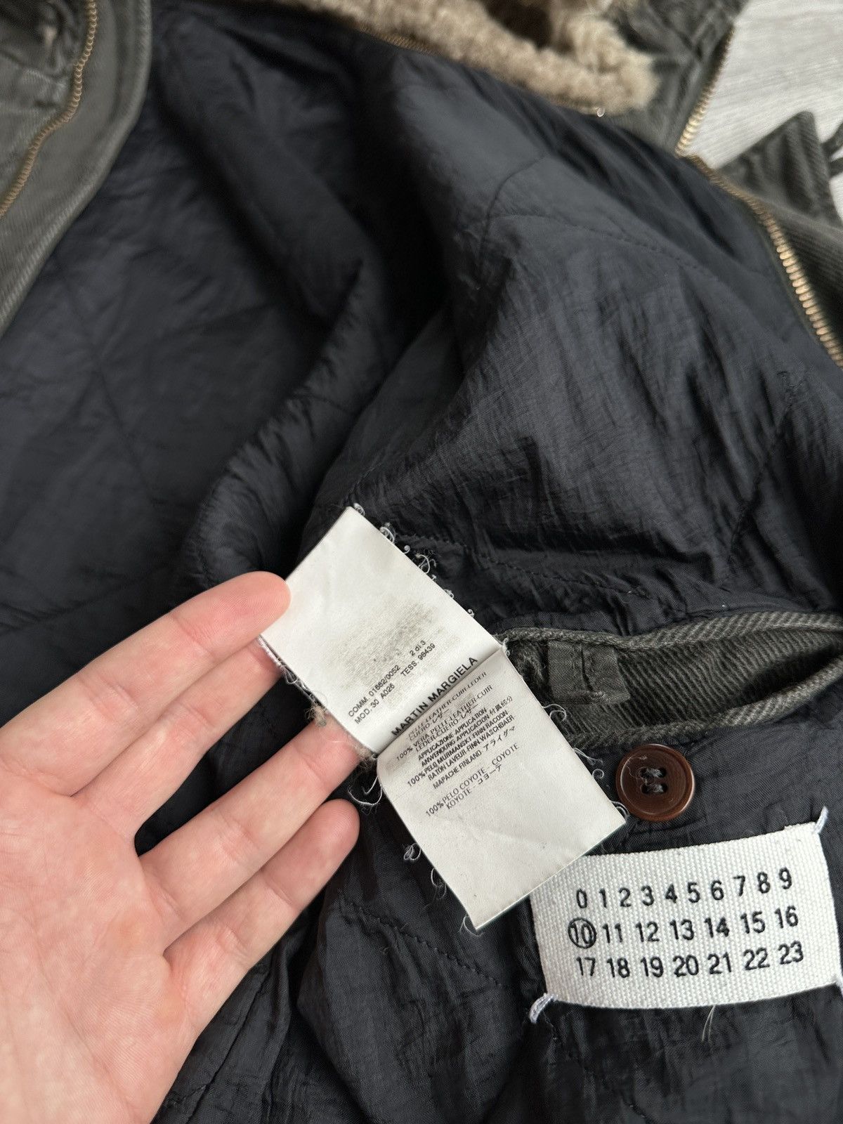 Maison Margiela Maison Margiela AW2005 Military N-3B Parka Padded Fur Jacket Size US M / EU 48-50 / 2 - 11 Thumbnail