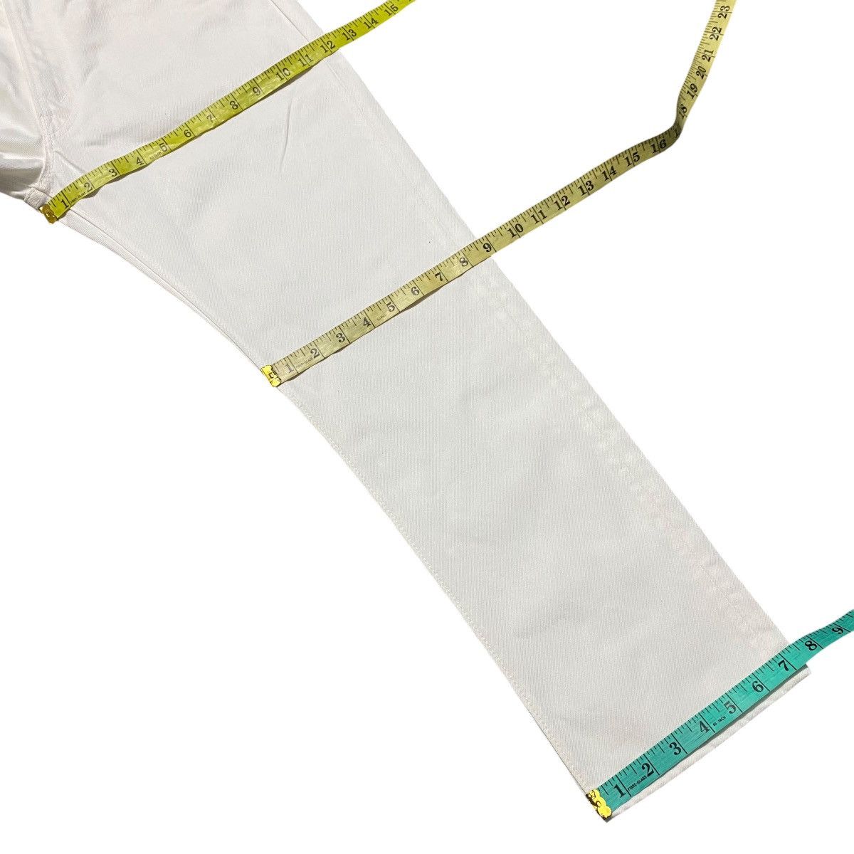 Orslow Orslow 107 Ivy Fit White Denim Jeans Size US 32 / EU 48 - 19 Thumbnail