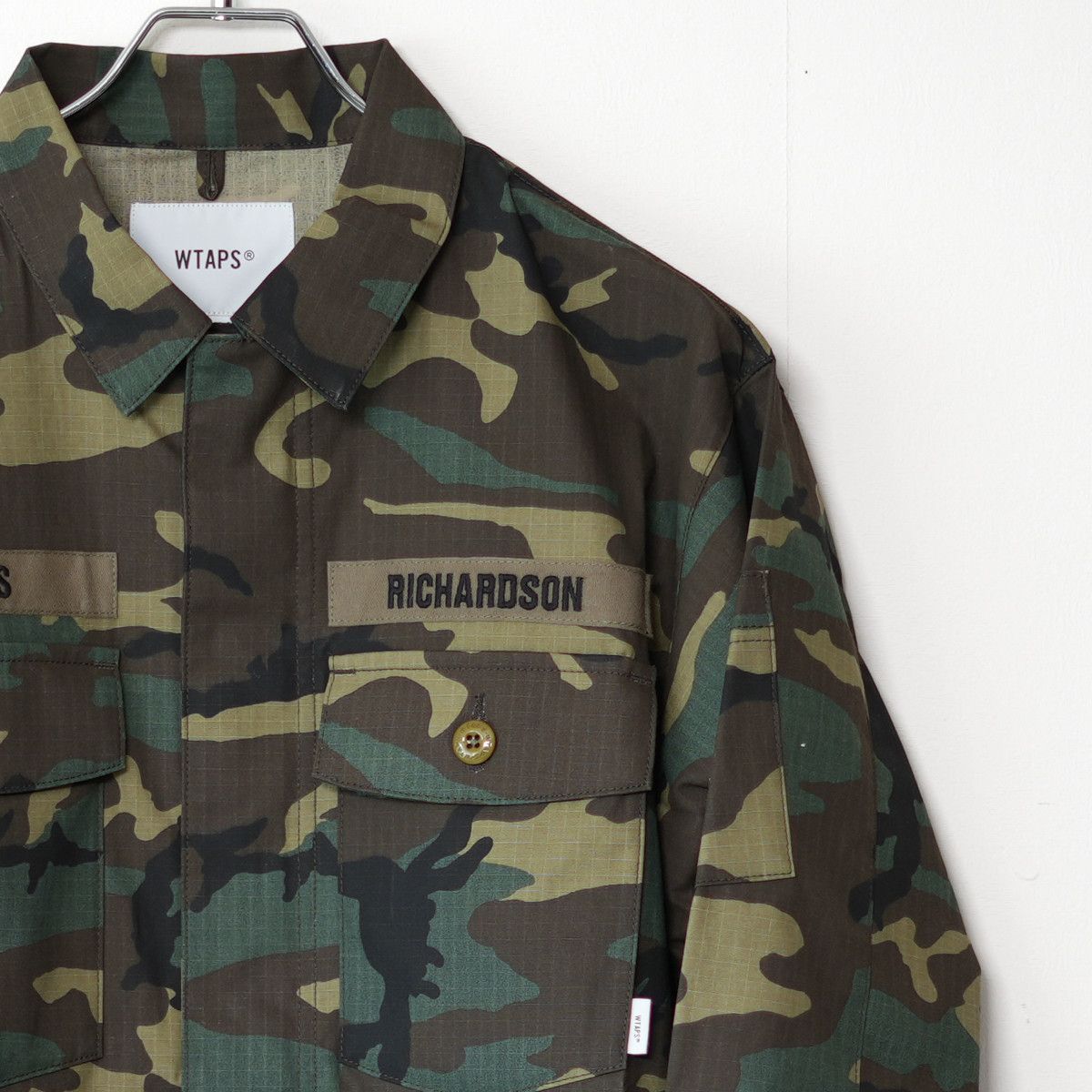Richardson WTAPS × RICHARDSON 2020AW BUDS LS COTTON RIPSTOP CAMO Size US M / EU 48-50 / 2 - 3 Thumbnail