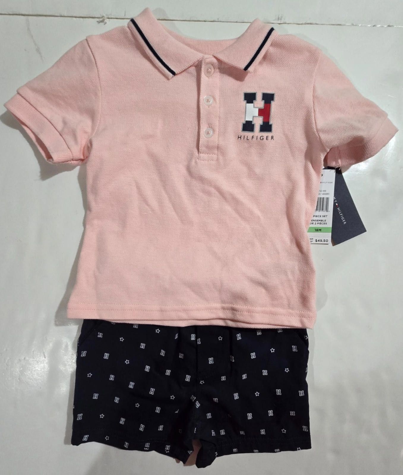 Tommy Hilfiger Tommy Hilfiger Boys 2 Pc. Polo Shirt Shorts Outfit Set NWT Size ONE SIZE - 1 Thumbnail