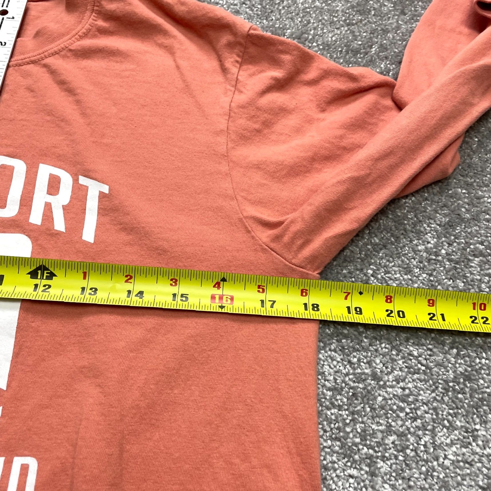 Comfort Colors Comfort Colors Shirt Unisex Adults S Orange Long Sleeve Newport Rhode Island Logo T Size US S / EU 44-46 / 1 - 7 Thumbnail