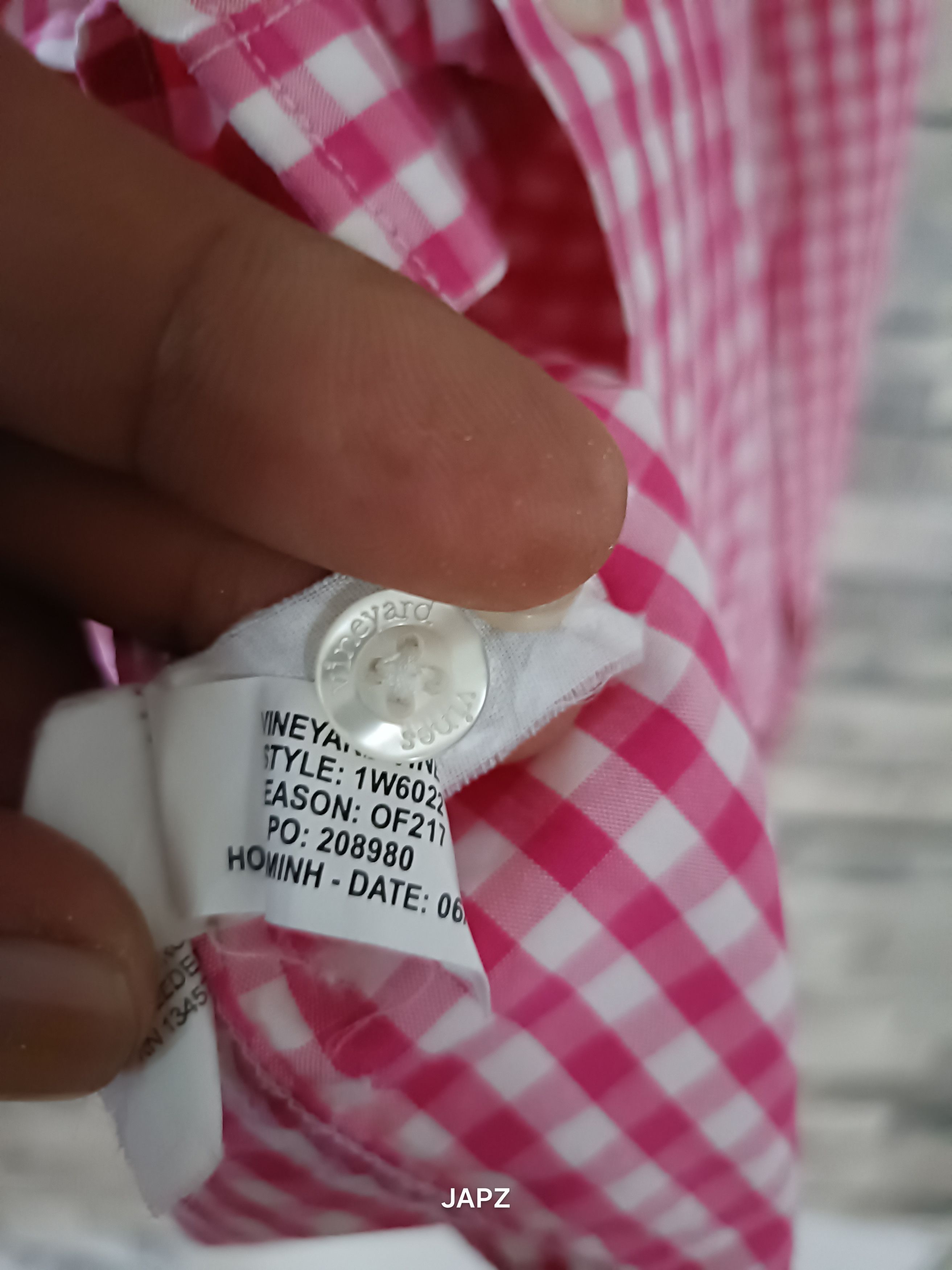 Vineyard Vines Vineyard Vines gingham shirt Size US XL / EU 56 / 4 - 6 Thumbnail