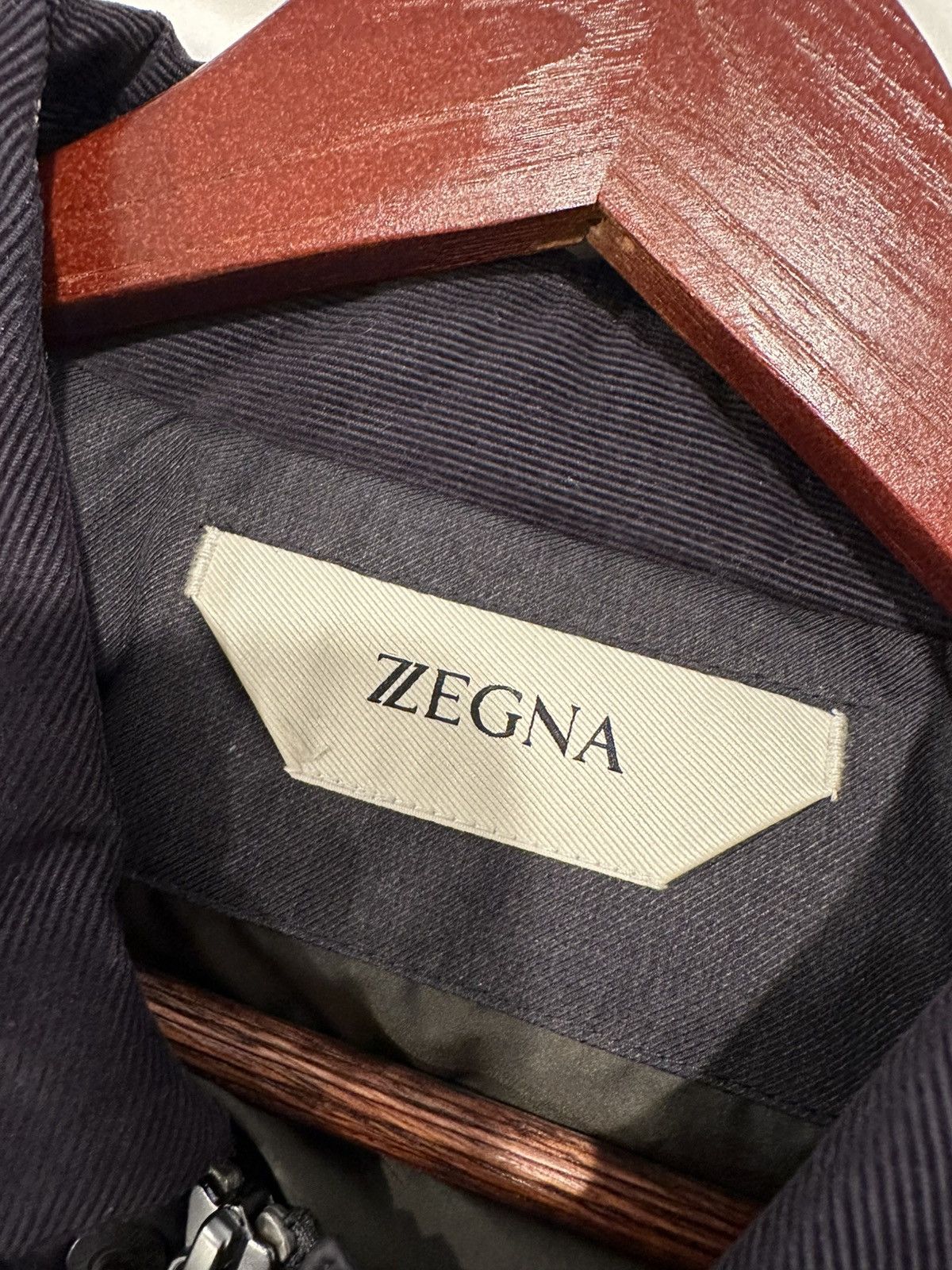 Z Zegna Zegna Navy Light Jacket Size US S / EU 44-46 / 1 - 3 Thumbnail
