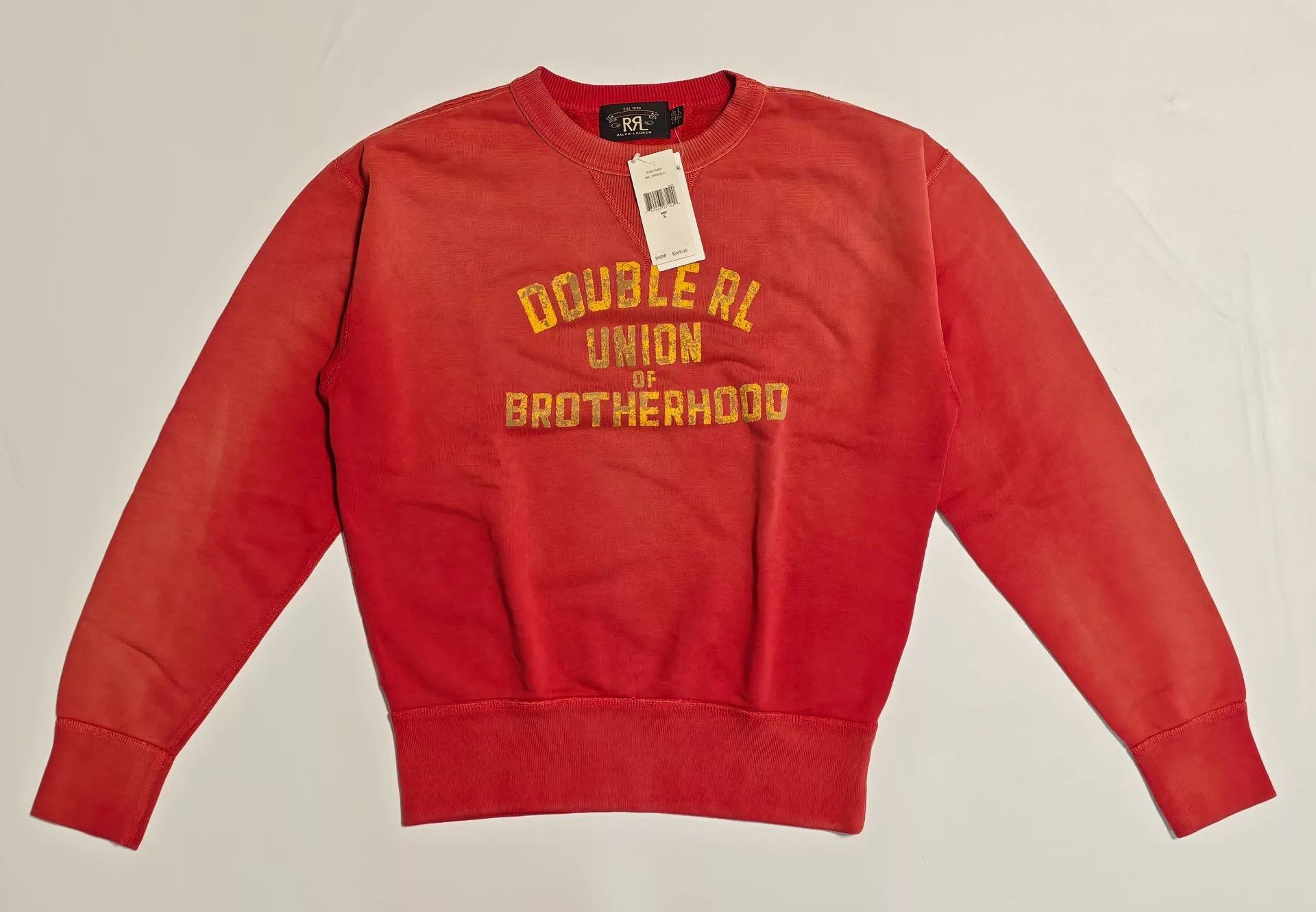 RRL Ralph Lauren ralph lauren rrl vintage red sweatshirt Size US S / EU 44-46 / 1 - 1 Thumbnail