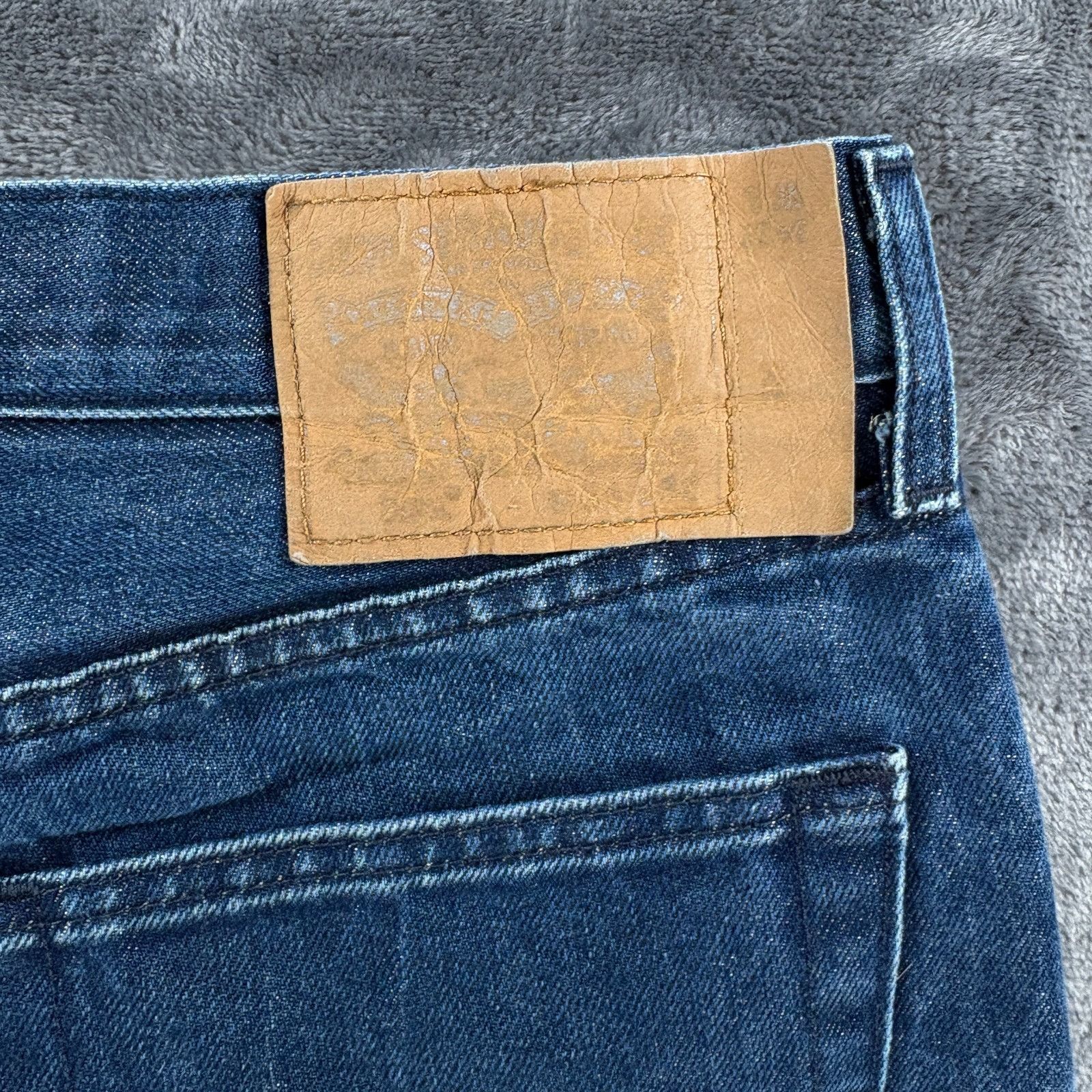 Levi's Levi’s 501 Men Jeans 34X30 Button Fly Vintage Blue Denim Str Size US 34 / EU 50 - 16 Thumbnail