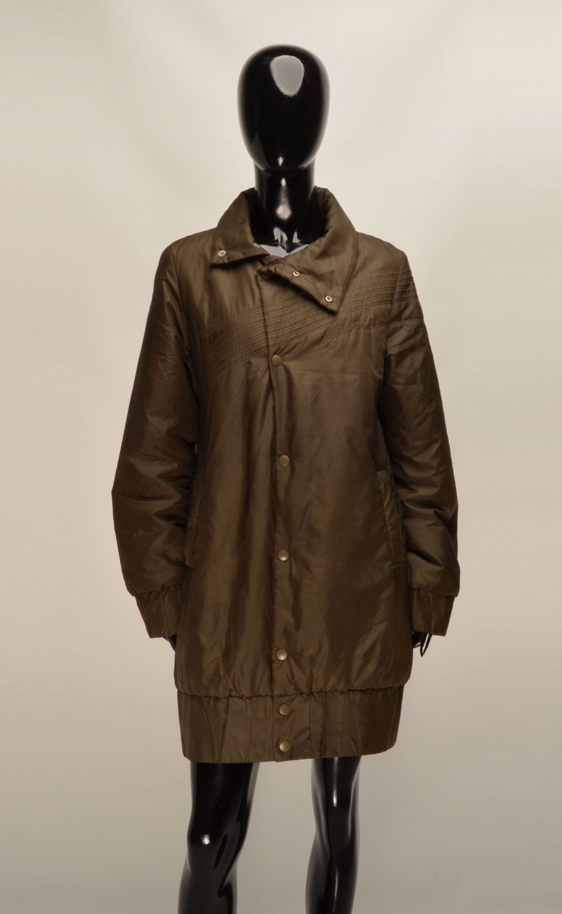X-Girl Vintage X-Girl Y2K Pret a Porter Dark Green Long Jacket Size M / US 6-8 / IT 42-44 - 1 Thumbnail