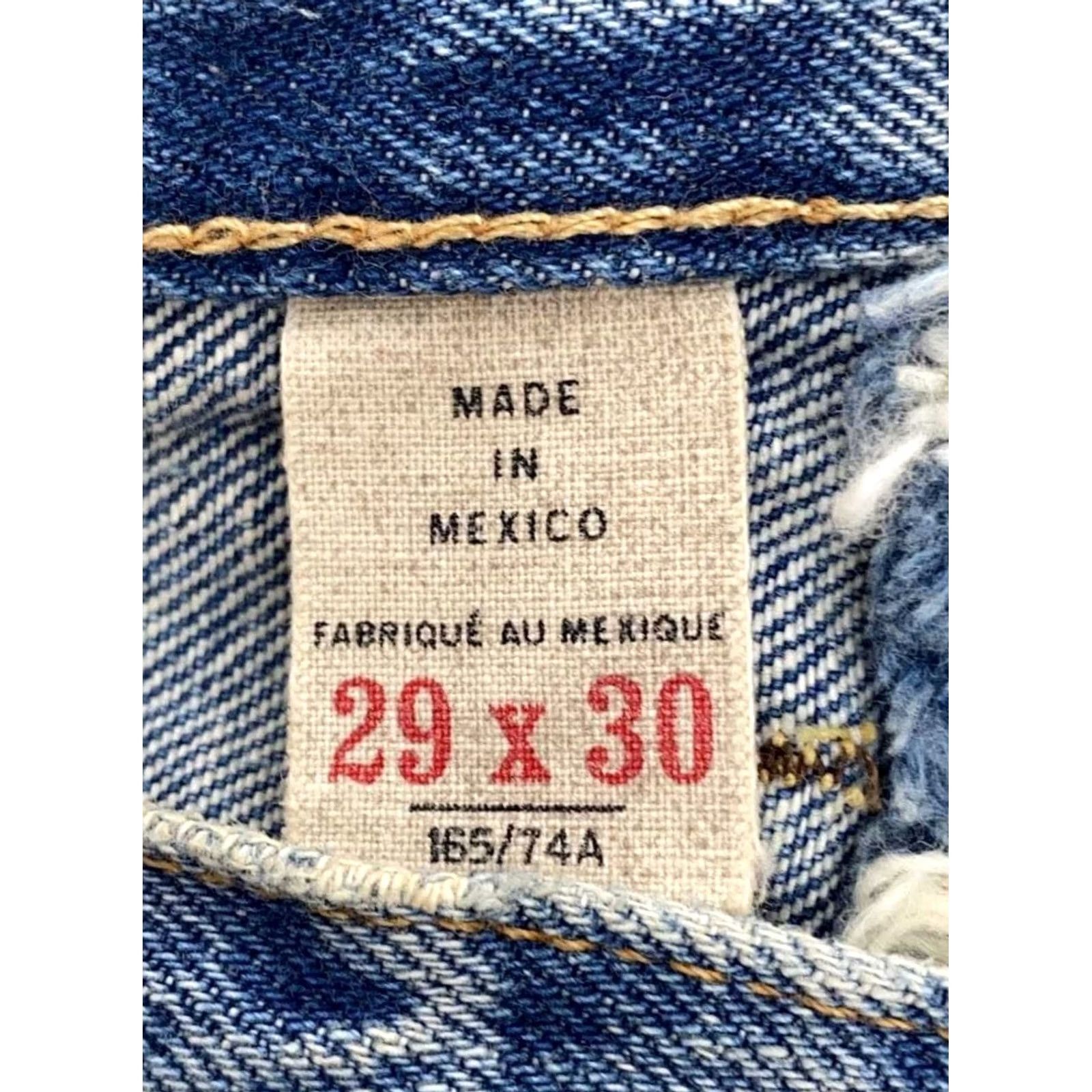Ralph Lauren RRL Ralph Lauren Jeans Size 29×30 Indigo Cotton Distressed Men's good condition Size US 29 - 5 Thumbnail