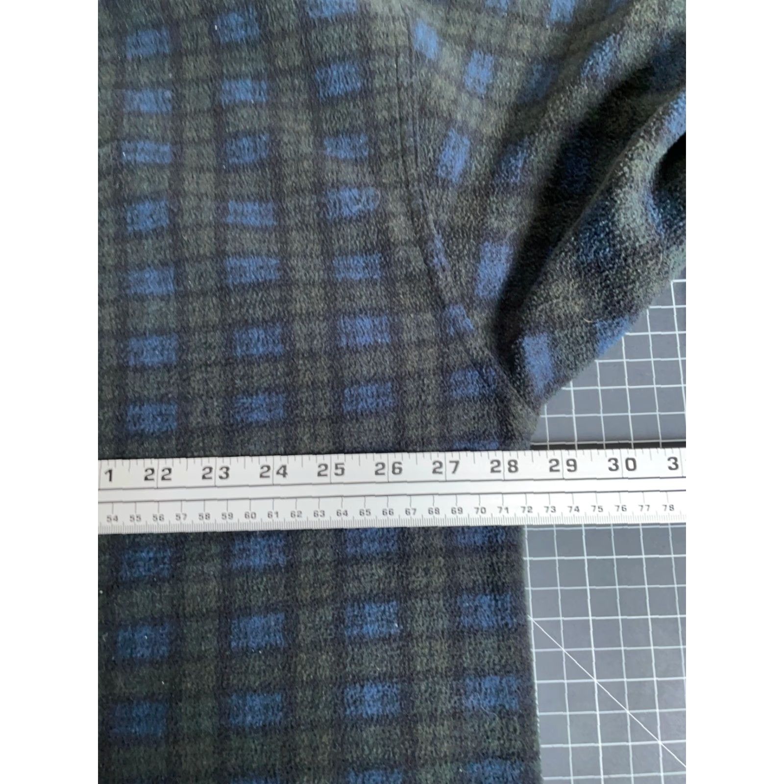 Fubu VINTAGE FUBU 1/4 Zip Fleece Pullover Jacket Mens 2XL Dark Blue Green Plaid Oversized 90s Retro Casual Size US XXL / EU 58 / 5 - 5 Thumbnail