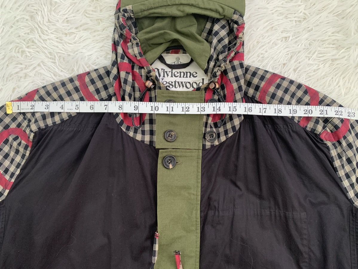 Vivienne Westwood Super Rare Vivienne Westwood Gingham Panel Coat Jacket Parka Size US L / EU 52-54 / 3 - 23 Thumbnail