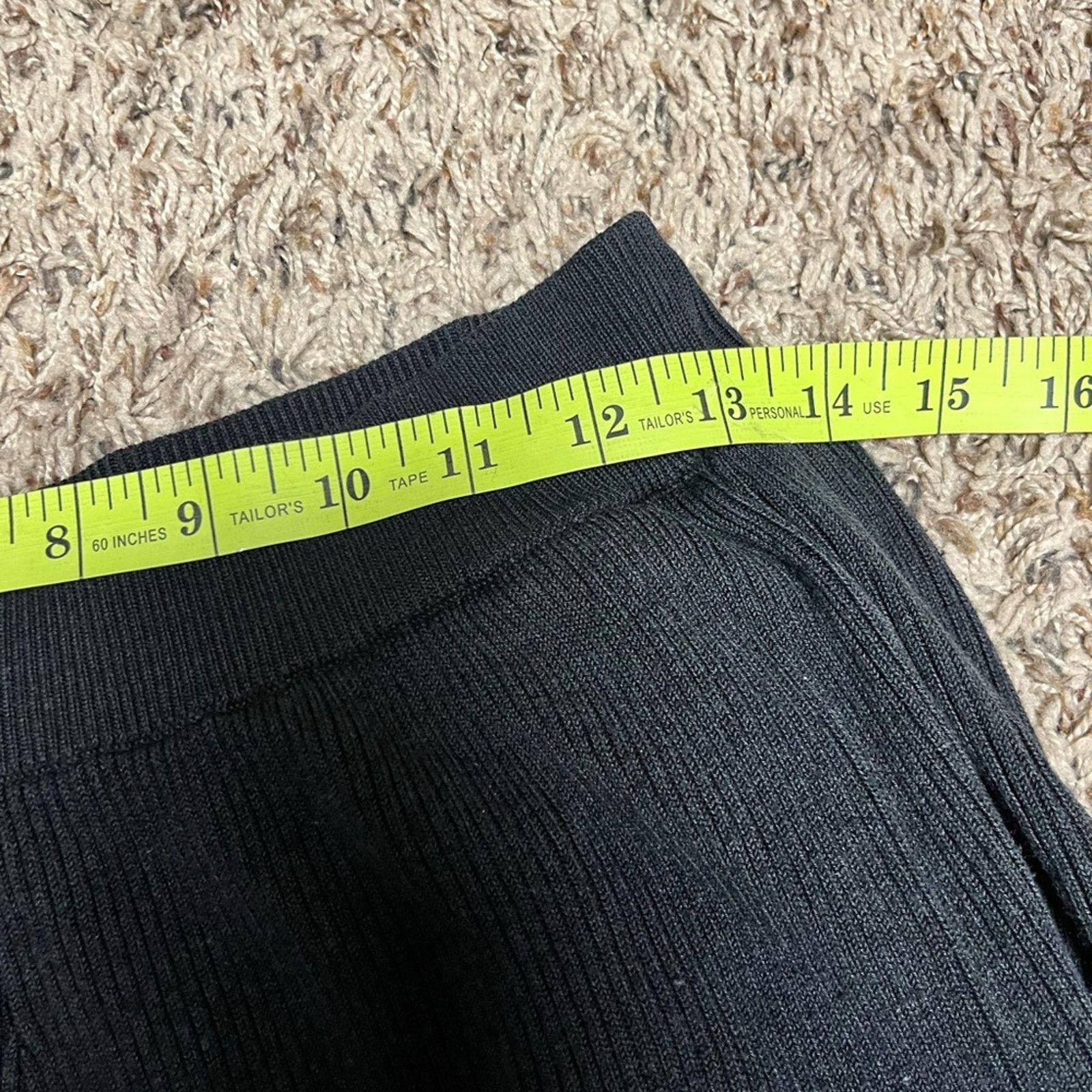 Alo Yoga ALO Yoga Knit High-Waist Salana Wide Leg Pants size small Size 27" / US 4 / IT 40 - 10 Thumbnail