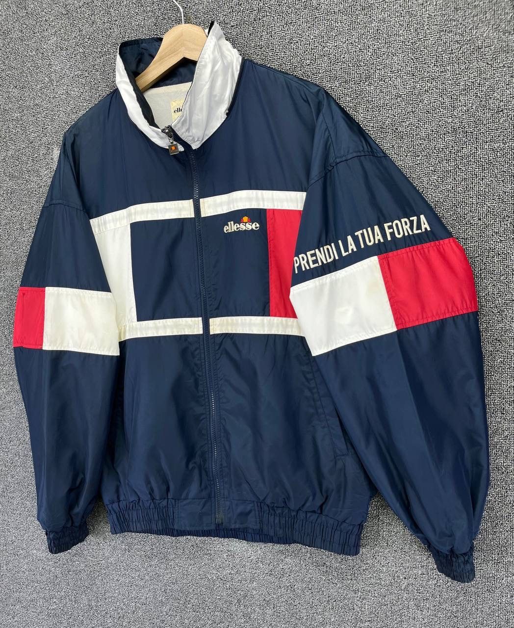 Ellesse Vintage Ellesse Racing Zip Up Light Jacket Size US L / EU 52-54 / 3 - 2 Thumbnail