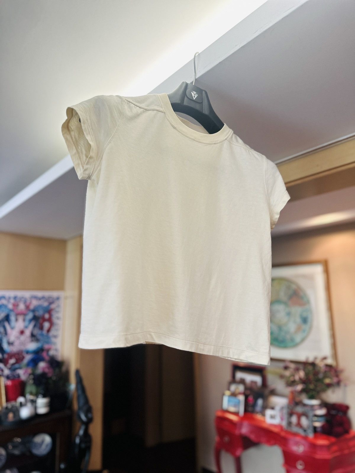 Rick Owens Rick Owens Cropped T shirt Size US M / EU 48-50 / 2 - 1 Thumbnail