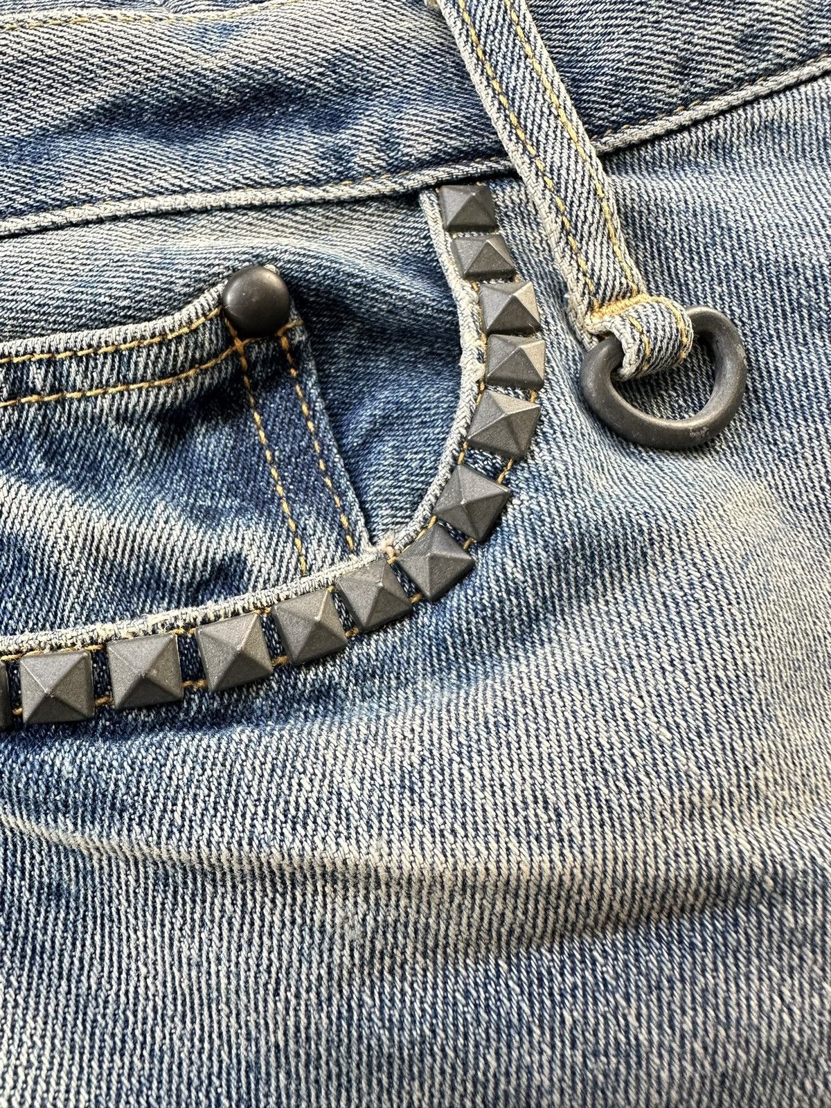CIVARIZE 00's CavariA vkei distressed washed flared jeans Size US 32 / EU 48 - 23 Thumbnail