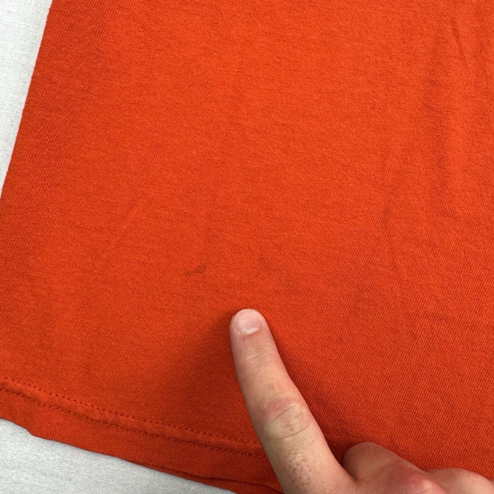 Jerzees VINTAGE Biker Rally T Shirt Adult Large Orange 2005 Myrtle Beach SC Heritage Y2K T-Shirt Mens L Orange Biker Motorcycle USA Y2K Size US L / EU 52-54 / 3 - 4 Thumbnail