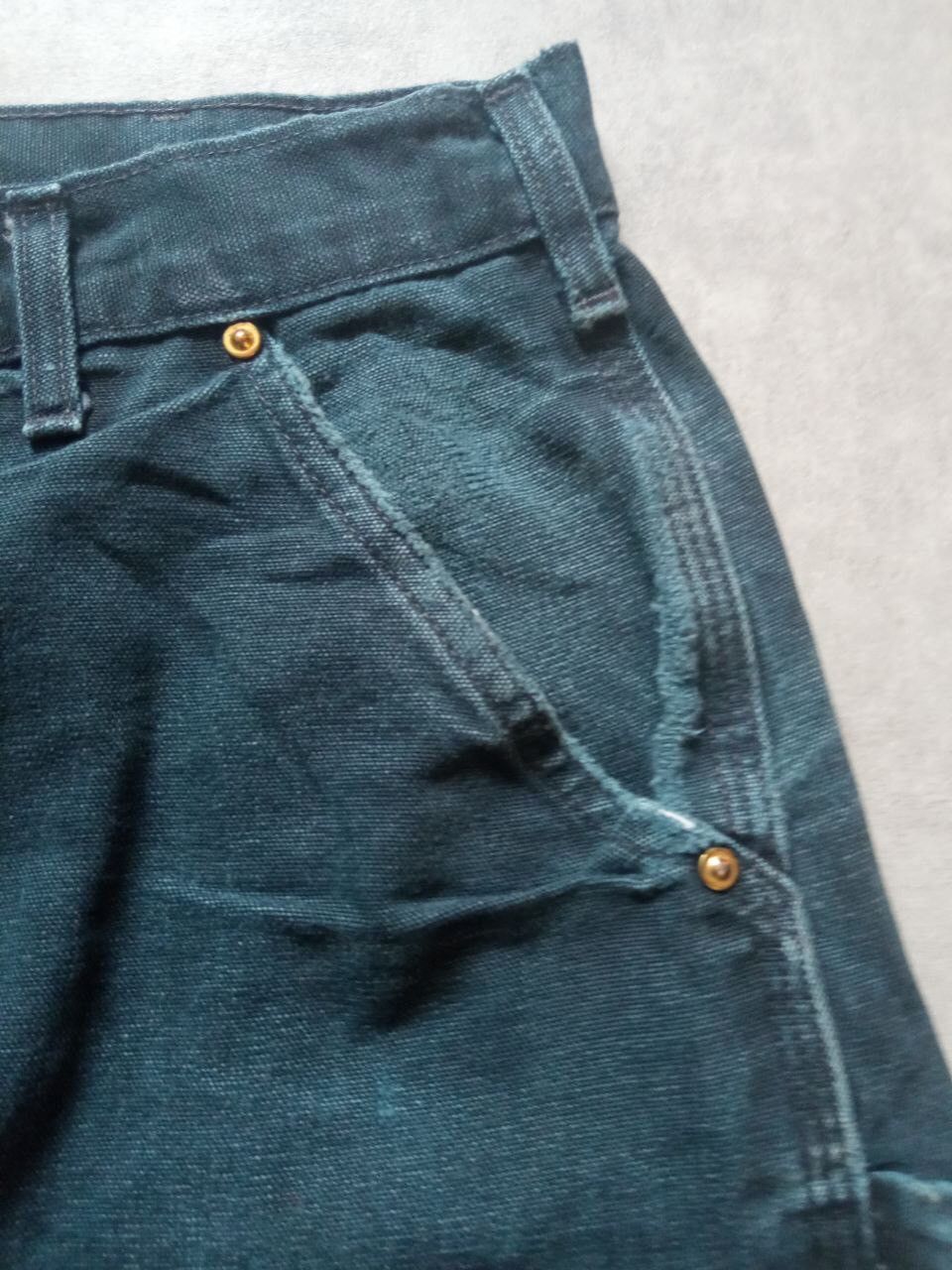 Carhartt Crazy Vintage Carhartt Double Knee Pants Faded Distressed Size US 32 / EU 48 - 6 Thumbnail