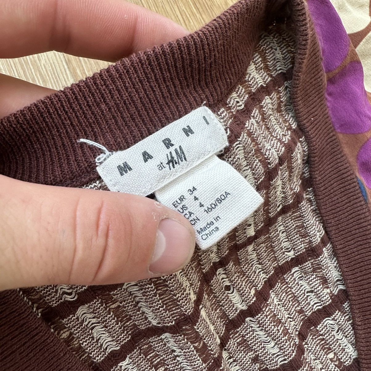 Marni Marni & H&M Silk & Cotton Twee Polka Dot Cardigan Size S / US 4 / IT 40 - 5 Thumbnail