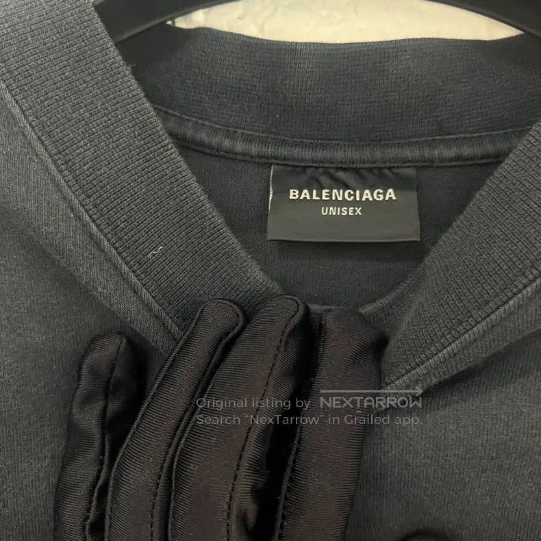 Balenciaga Balenciaga Black Short Sleeve T-Shirt, Size S, with Large Size US S / EU 44-46 / 1 - 3 Thumbnail