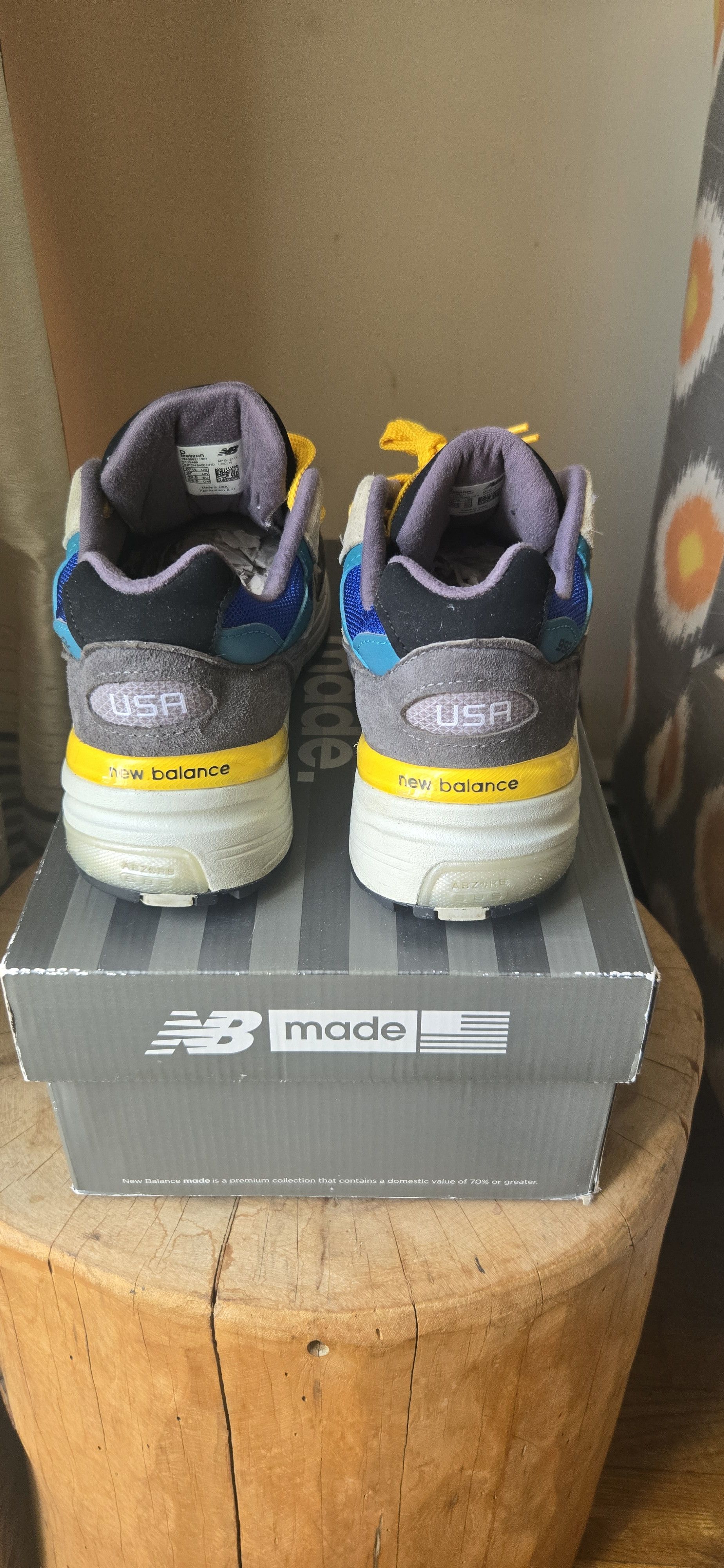 New Balance New Balance 992 Colorblock Size US 7.5 / EU 40-41 - 3 Thumbnail