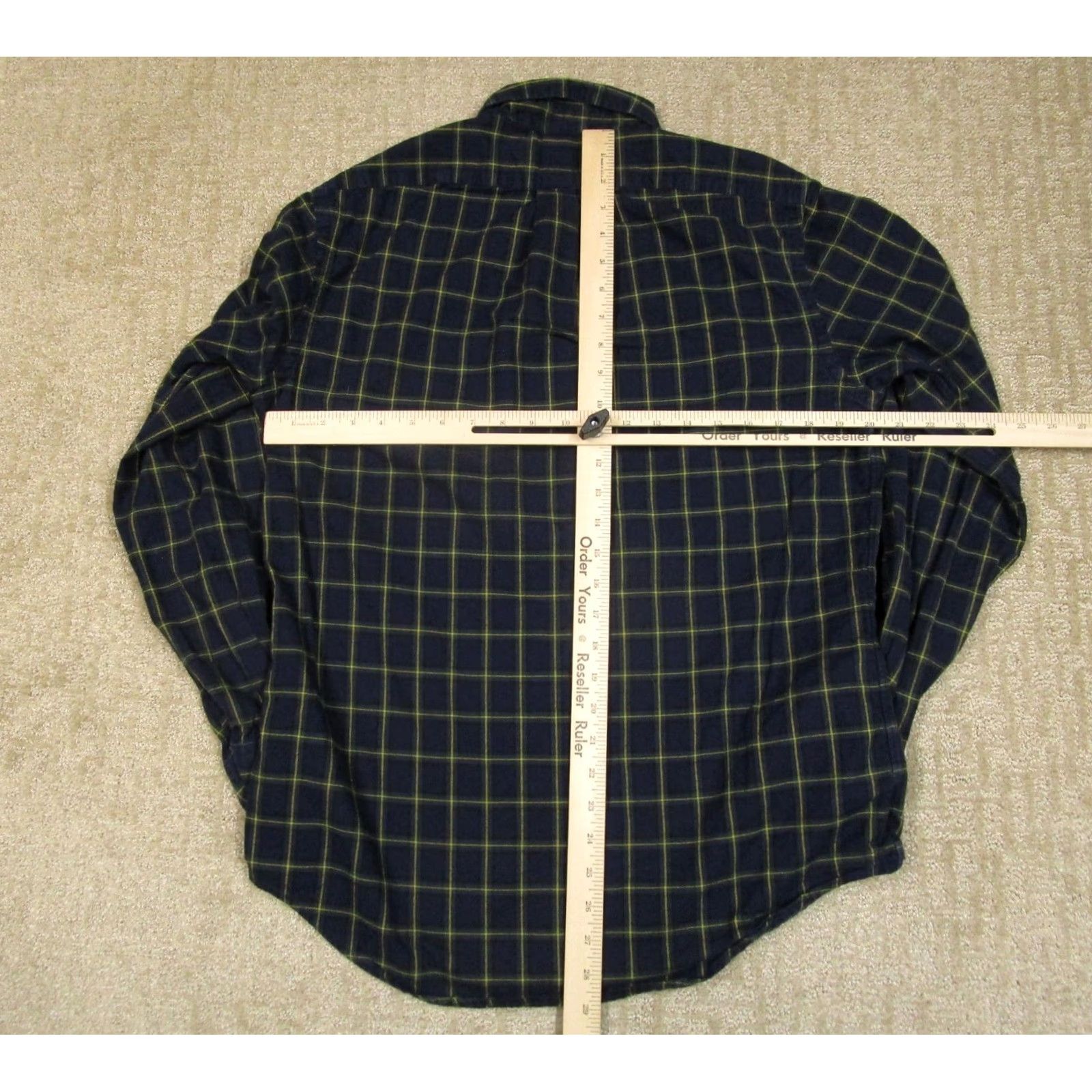 Ralph Lauren Ralph Lauren Shirt Men Medium Blue Check Long Sleeve Button Up Casual Preppy Size US M / EU 48-50 / 2 - 4 Thumbnail