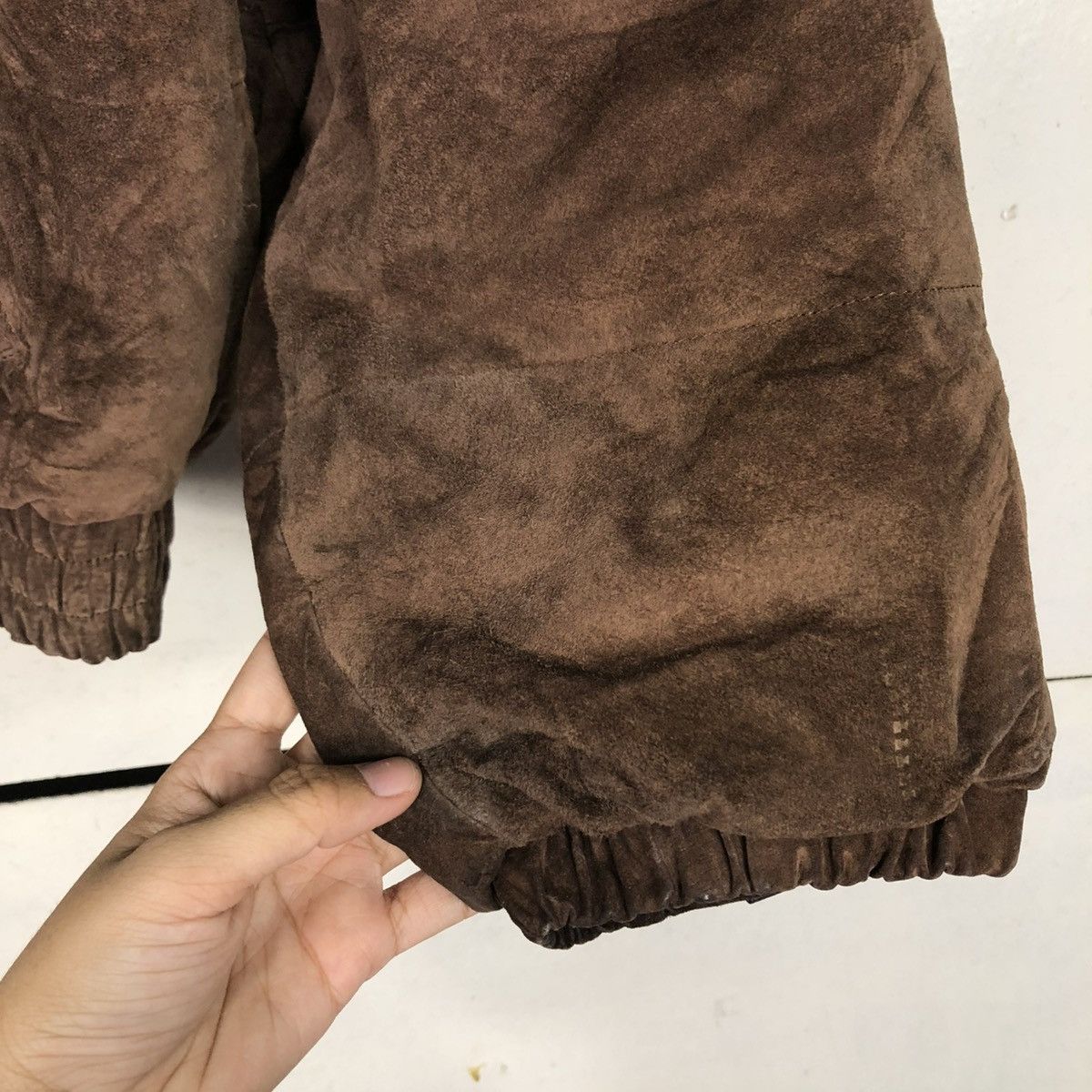 Japanese Brand 🔥VTG LEATHER BIKER JACKET GEMBONY FUR HOODIE ISSEY MIYAKE Size US M / EU 48-50 / 2 - 18 Thumbnail