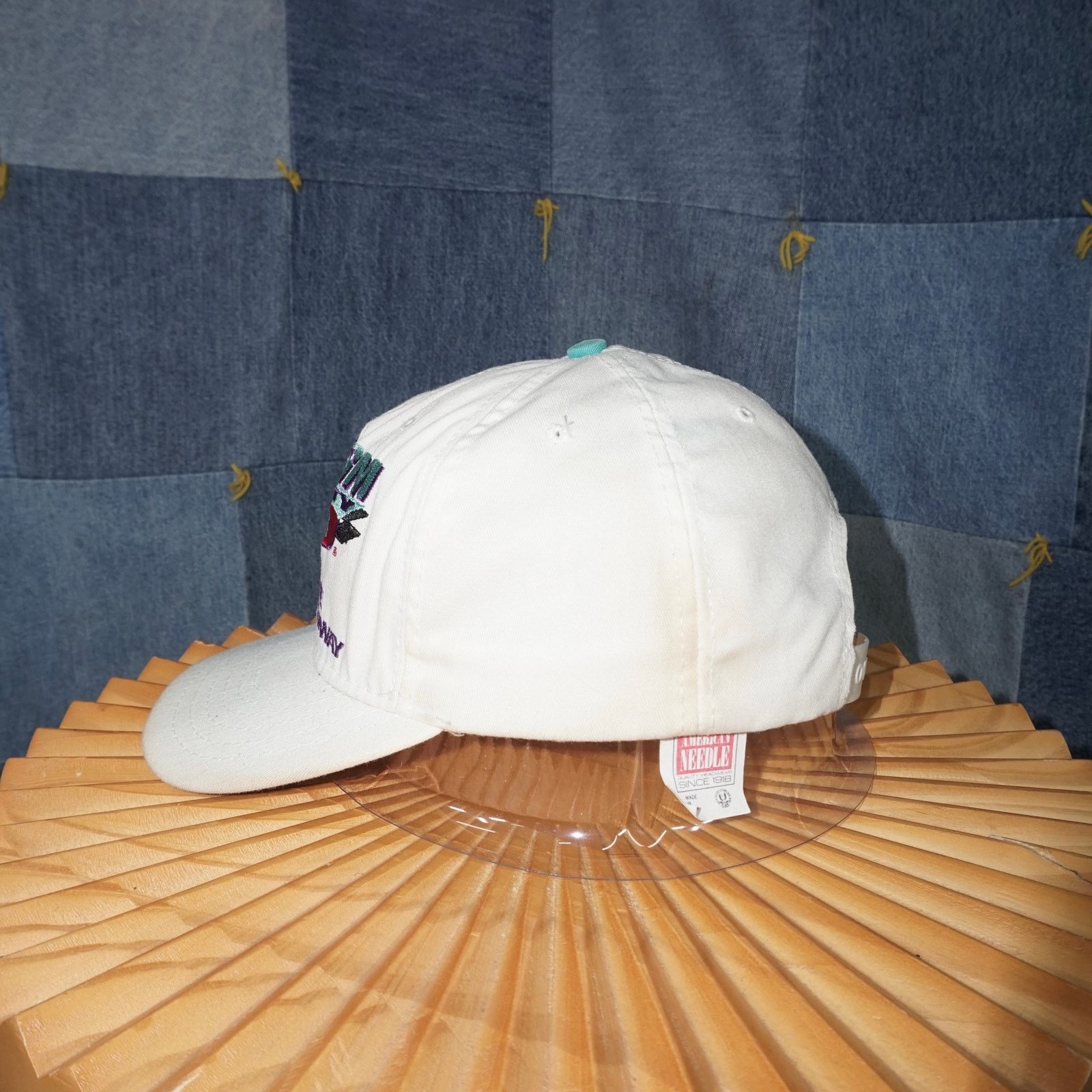 Vintage (OSFA) Vintage 500 Charlotte nascar 1990s embroidered hat Size ONE SIZE - 3 Thumbnail