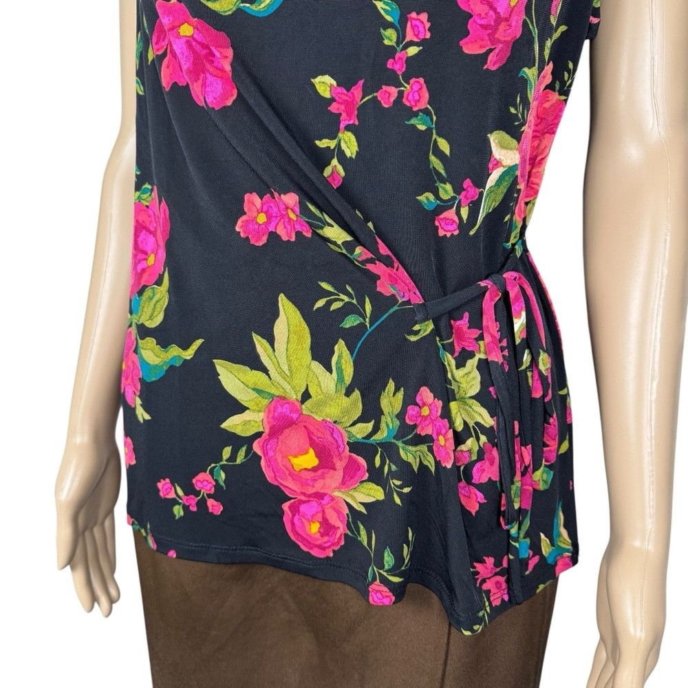 Vince Camuto NWT New Vince Camuto Floral Cowl Neck Sleeveless Blouse Siz Size M / US 6-8 / IT 42-44 - 4 Thumbnail