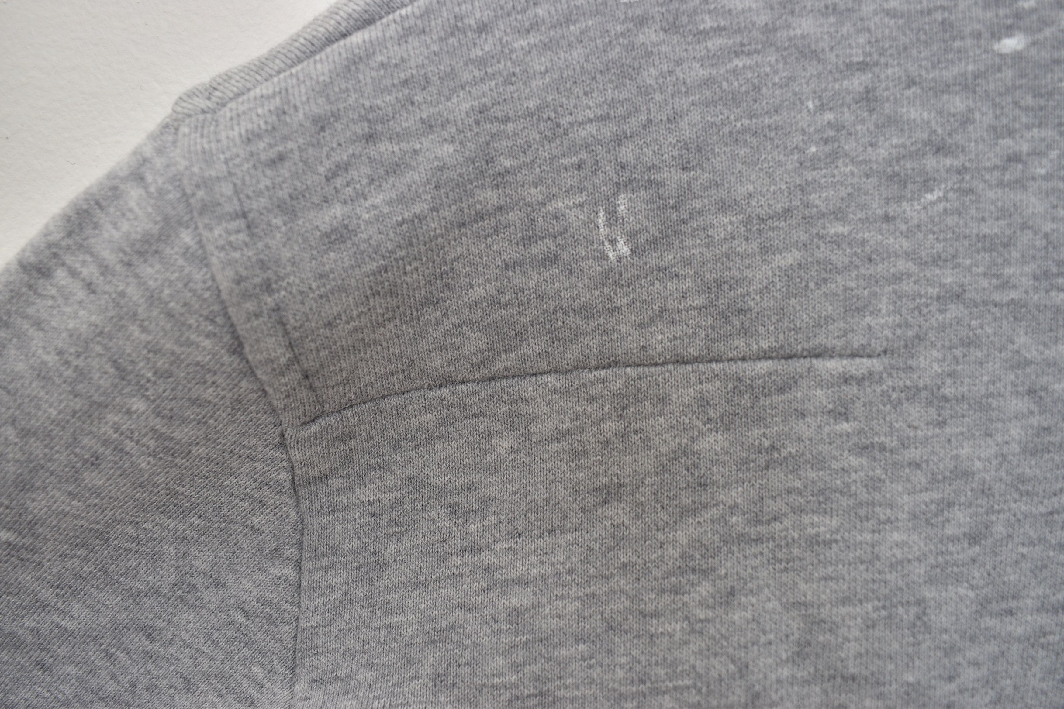 Dior Dior AW17 Paint Splatter Neck Painted Grey Crewneck Sweater Size US XS / EU 42 / 0 - 3 Thumbnail