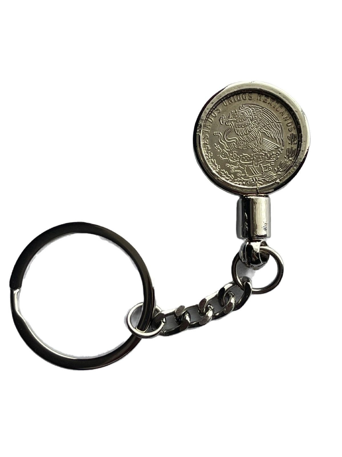Vintage Mexico coin keychain Size ONE SIZE - 3 Thumbnail