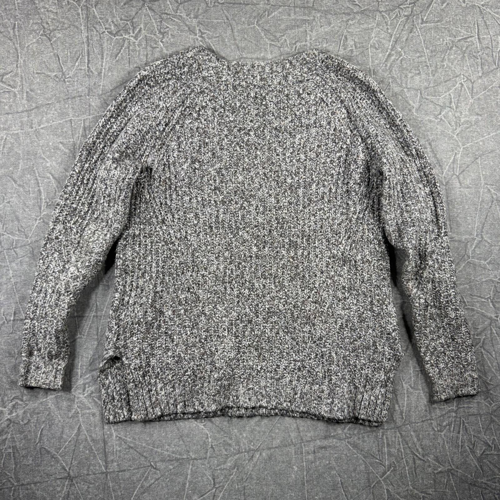 American Eagle Outfitters American Eagle Sweater Women's S Gray marled knit soft Size S / US 4 / IT 40 - 7 Thumbnail