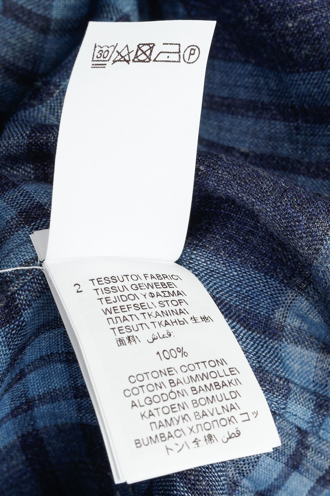Brunello Cucinelli Brunello Cucinelli Plaid-Linen Button-Up Basic Fit Shirt Size US S / EU 44-46 / 1 - 10 Thumbnail