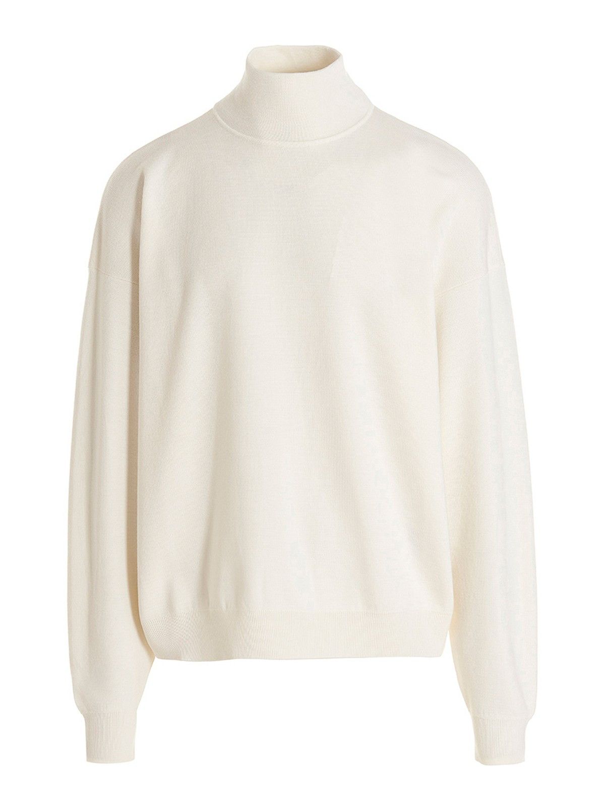 Fear of God o1y0125 Turtleneck Sweatshirt in Ivory Size US XL / EU 56 / 4 - 1 Thumbnail