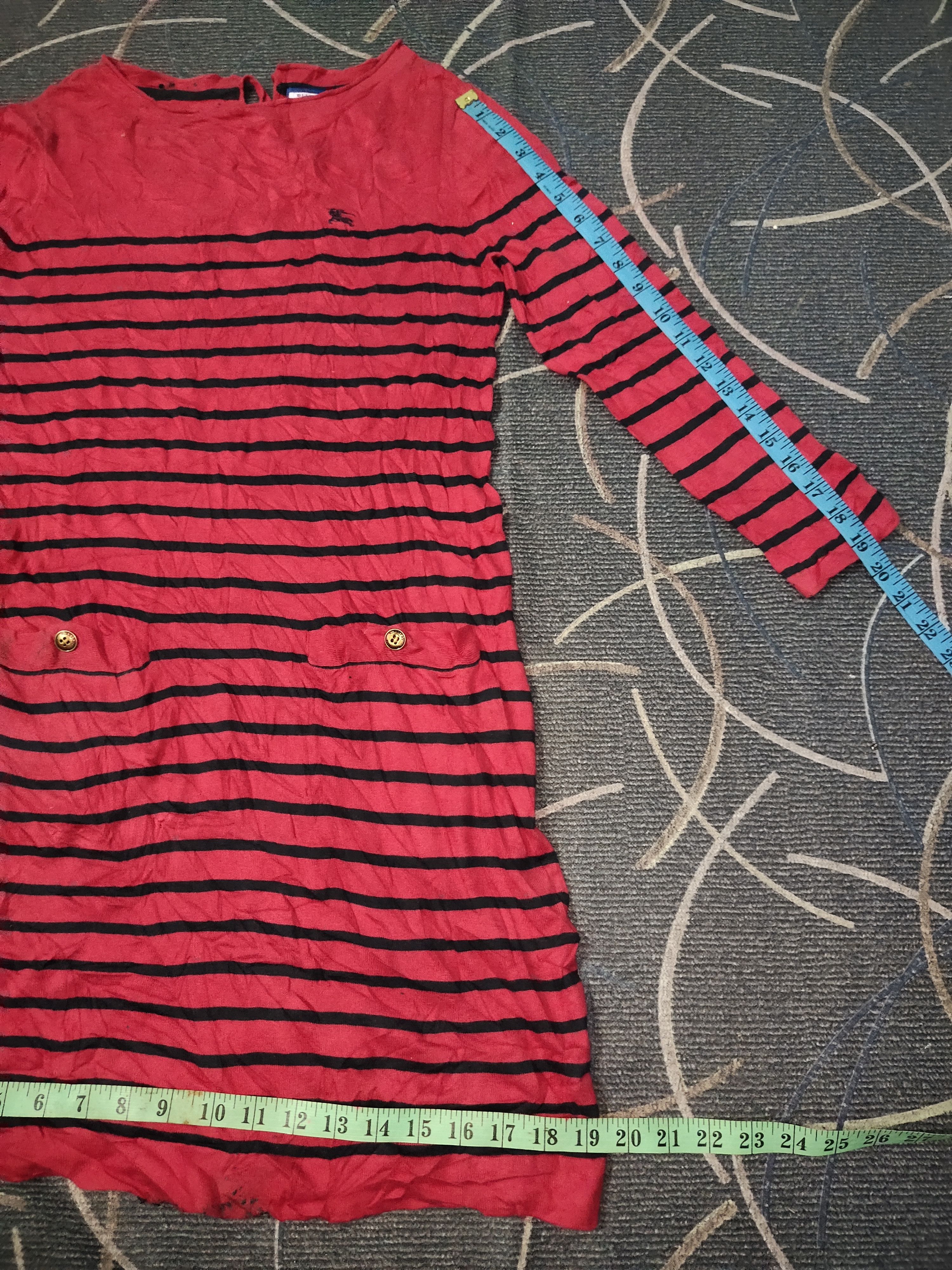 Burberry Burberry Long Sleeve Dress Size XS / US 0-2 / IT 36-38 - 8 Thumbnail