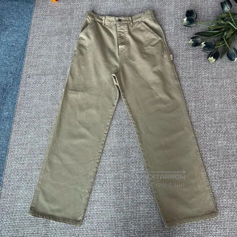 Miu Miu Miu Miu Khaki Cotton Women's Jeans . Size 23" - 2 Thumbnail