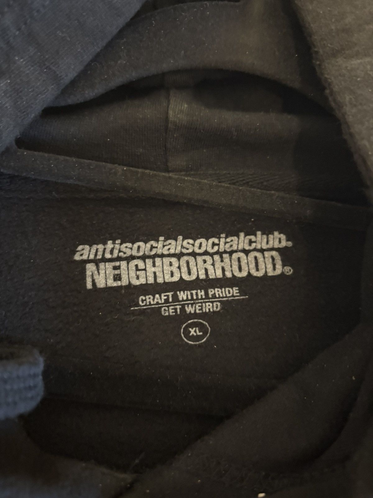 Anti Social Social Club × Neighborhood Anti Social Social Club x Neighborhood 6IX Hoodie Size US XL / EU 56 / 4 - 3 Thumbnail
