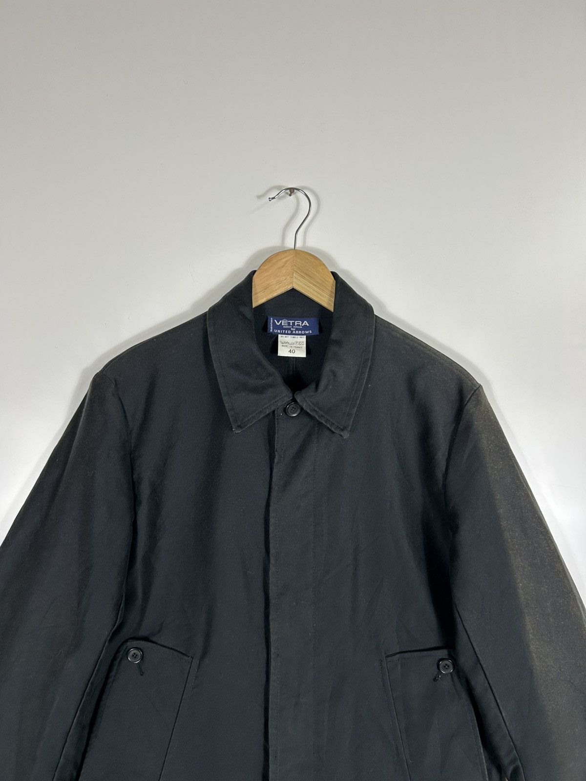 United Arrows 🔥Vetra United Arrows Button Faded Shirt Jacket Size US S / EU 44-46 / 1 - 4 Thumbnail