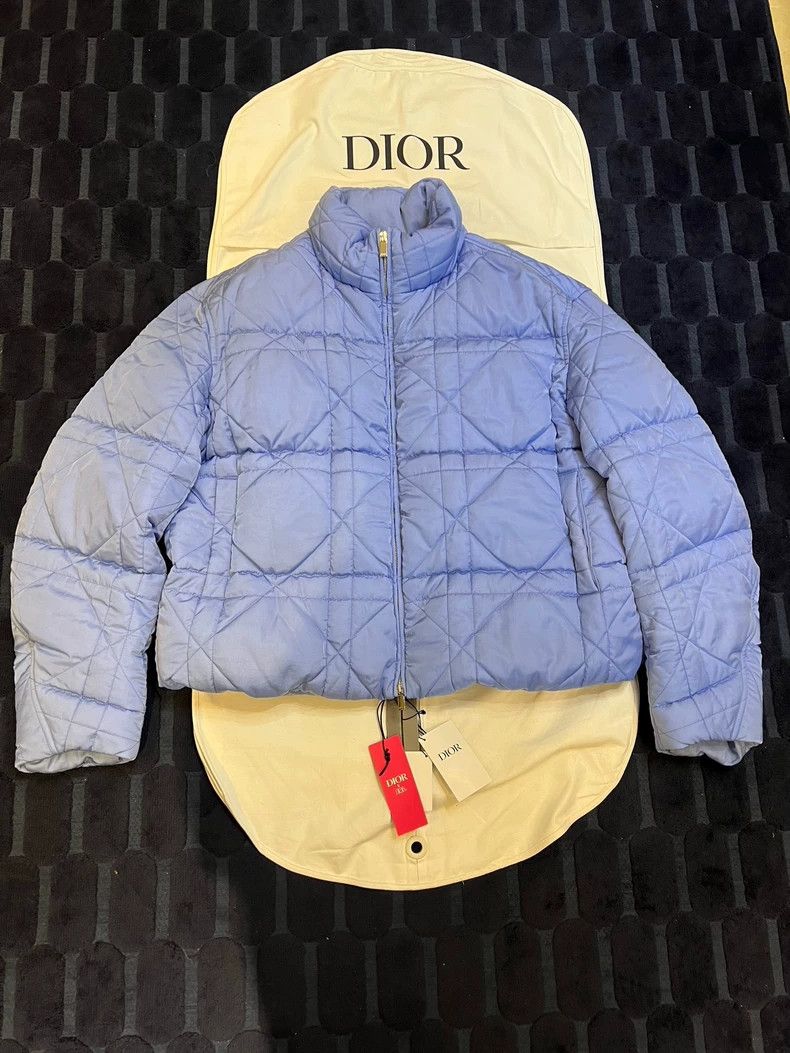 Dior Blue Dior ERL Collaboration Down Jacket Size US L / EU 52-54 / 3 - 1 Thumbnail