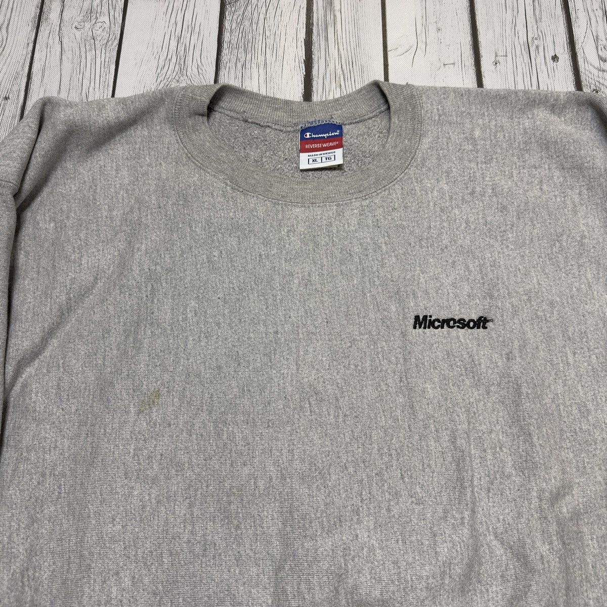 Champion × Microsoft × Vintage Vintage Microsoft Visio 2000 sweatshirt Size US XL / EU 56 / 4 - 3 Thumbnail