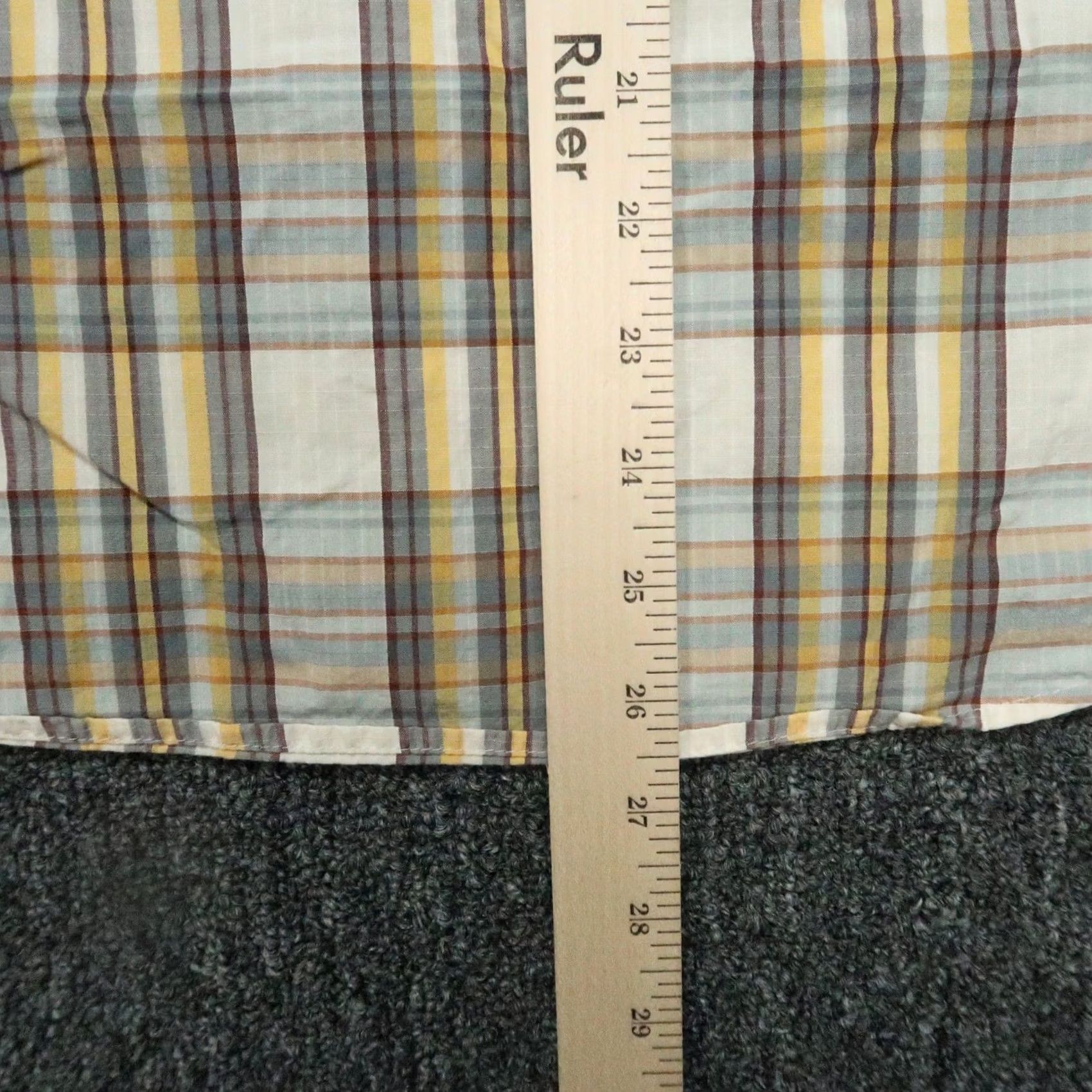 Patagonia Patagonia Shirt Mens Small Tan Plaid Long Sleeved Organic Cotton Button Up Size US S / EU 44-46 / 1 - 7 Thumbnail
