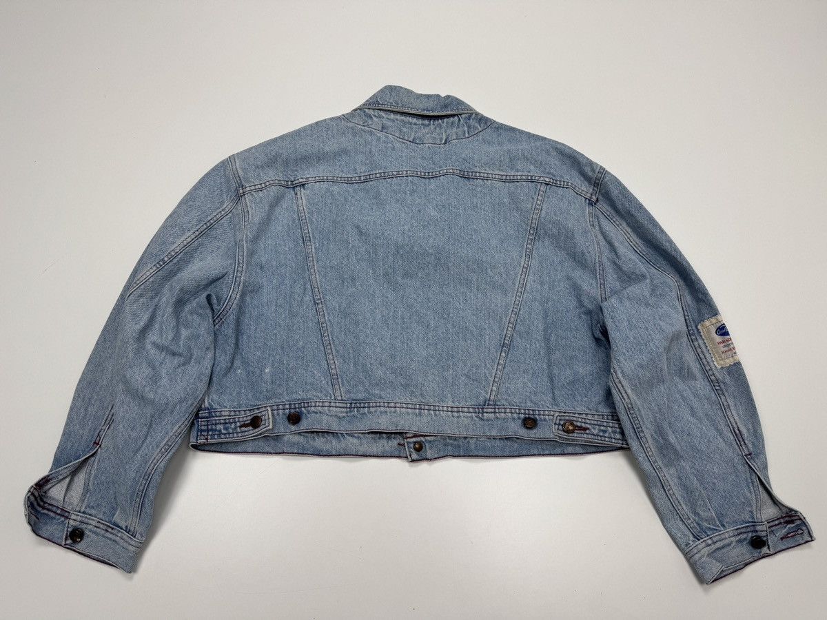 Other Vintage Italian Denim Jacket Rare Patchwork Details boxy cut Size US L / EU 52-54 / 3 - 5 Thumbnail