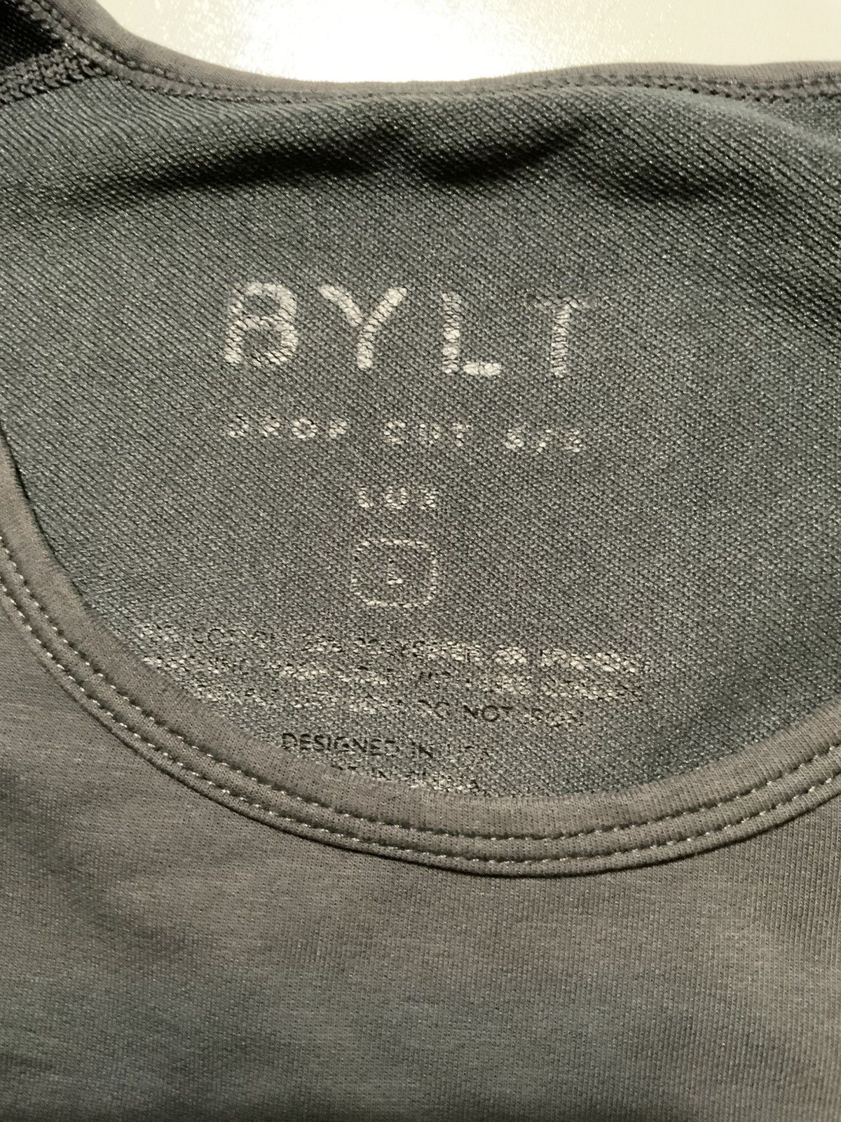BYLT Premium Basics BYLT Drop Cut Lux Gym Workout Performance Training T-Shirt Size US L / EU 52-54 / 3 - 6 Thumbnail