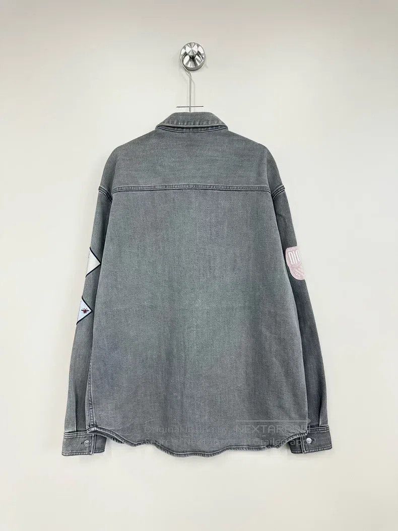 Dior Dior Washed to make old patch embroidered denim shirt Size US XS / EU 42 / 0 - 2 Thumbnail
