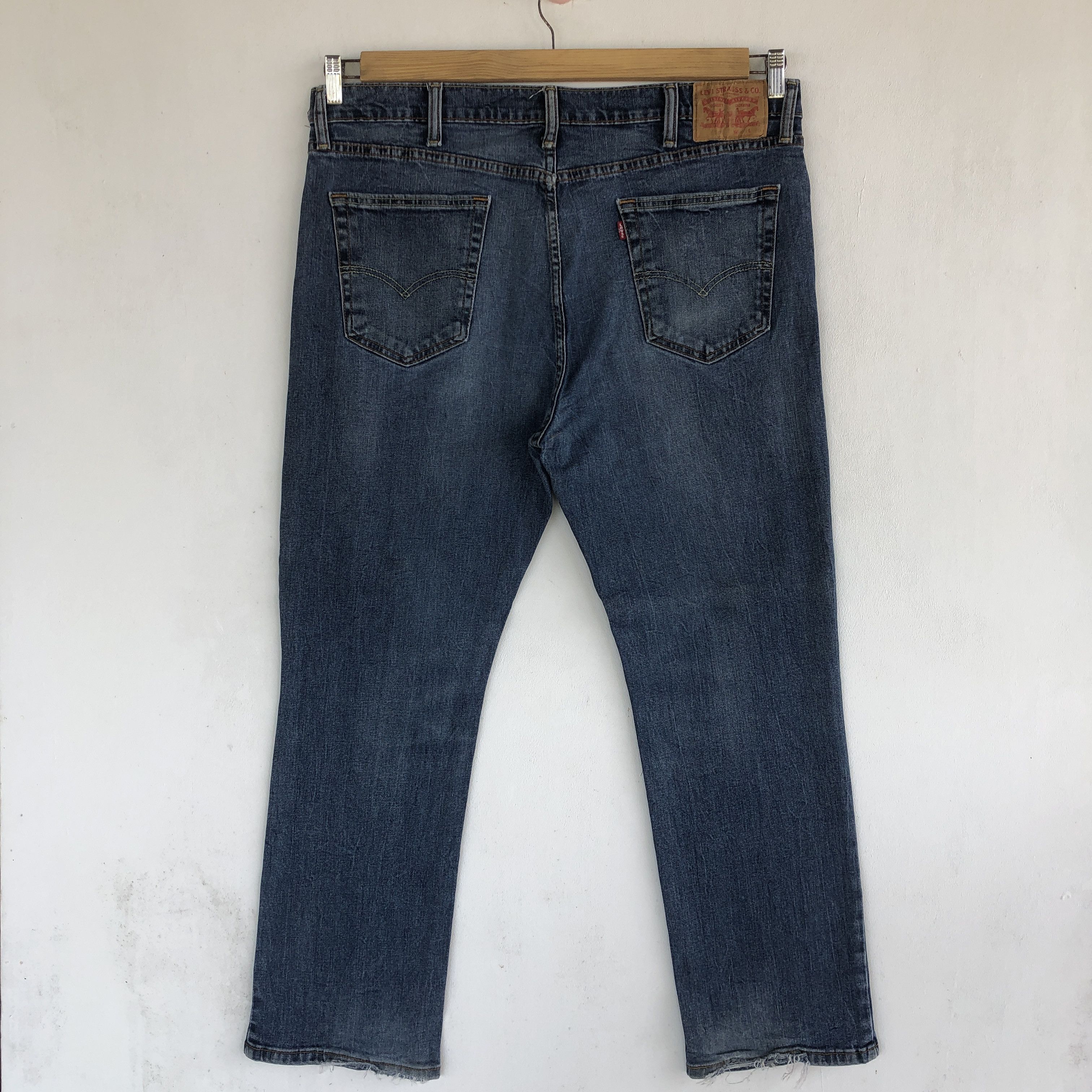 Levi's Vintage Y2K Levis Faded Jeans Levi's 514 Light Wash Denim Size US 38 / EU 54 - 2 Thumbnail