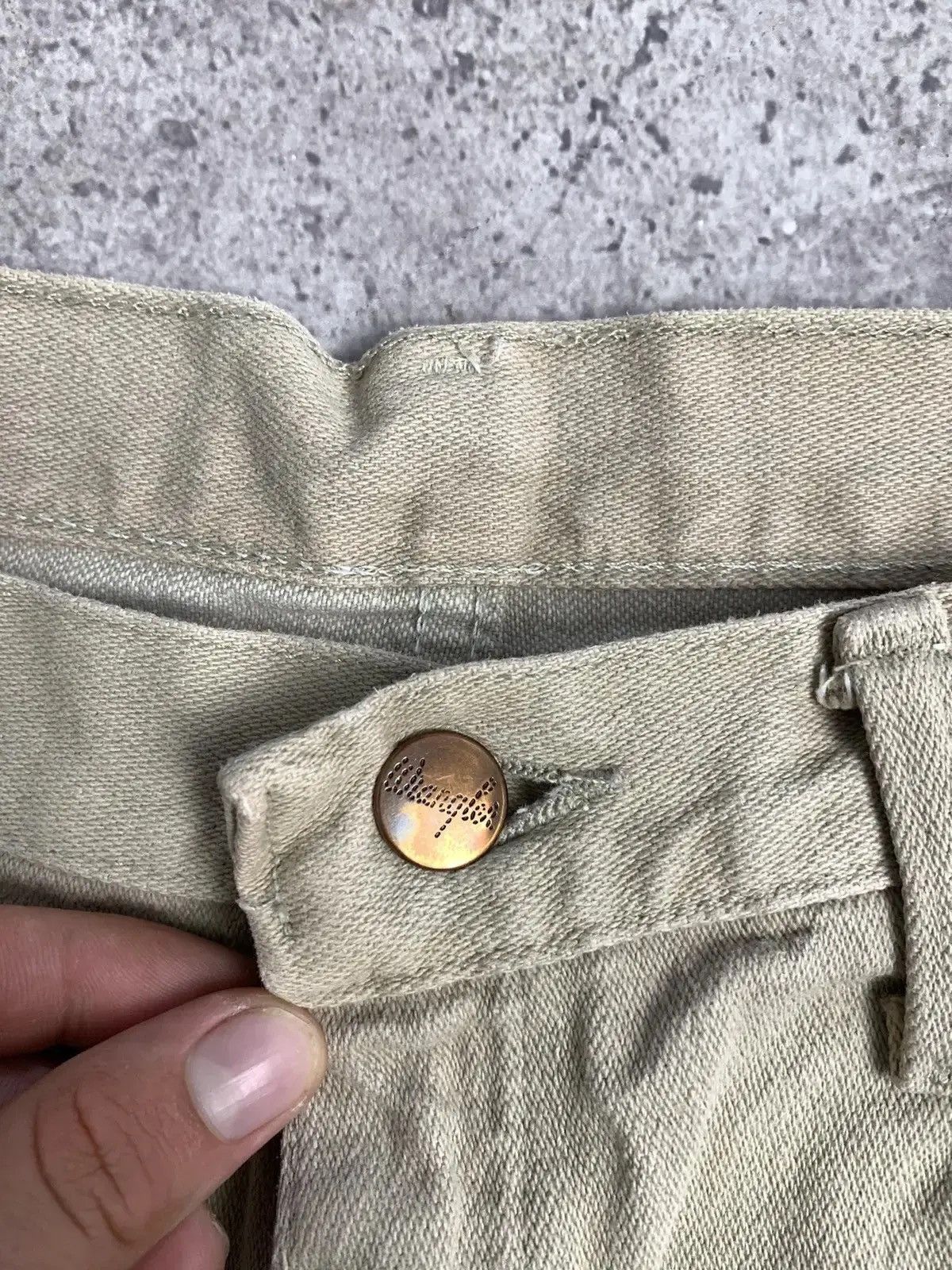 Japanese Brand Rare Wrangler 80s pants Japanese style opium faded Size US 34 / EU 50 - 9 Thumbnail