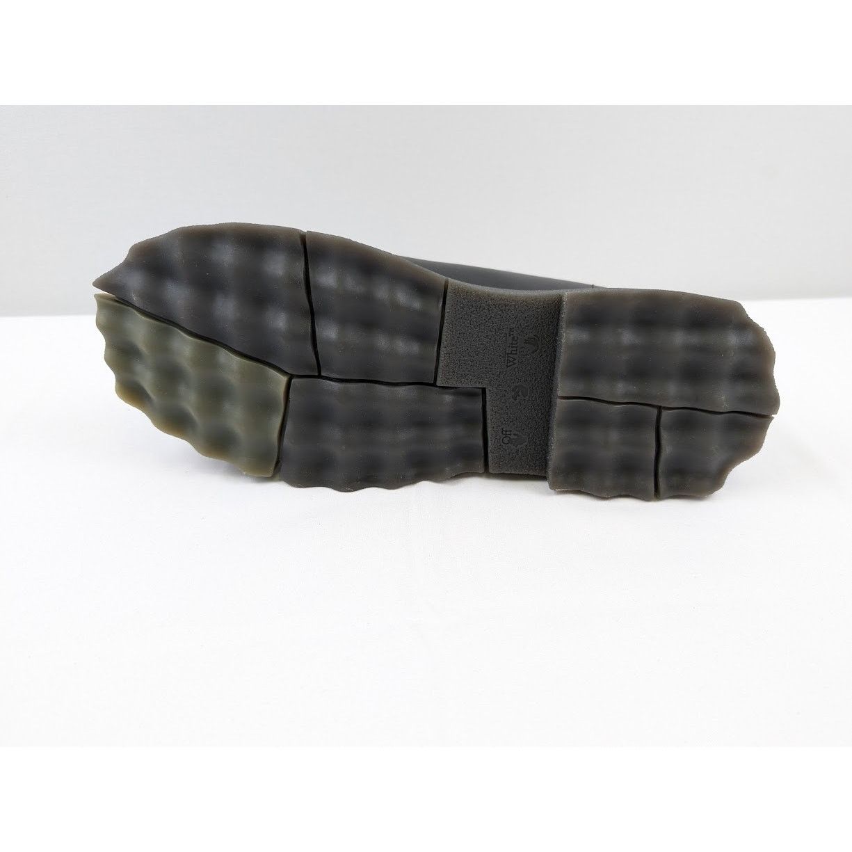 Off-White o1rshd1 Sponge Sole Leather Boot in Black Size US 10 / EU 43 - 8 Thumbnail