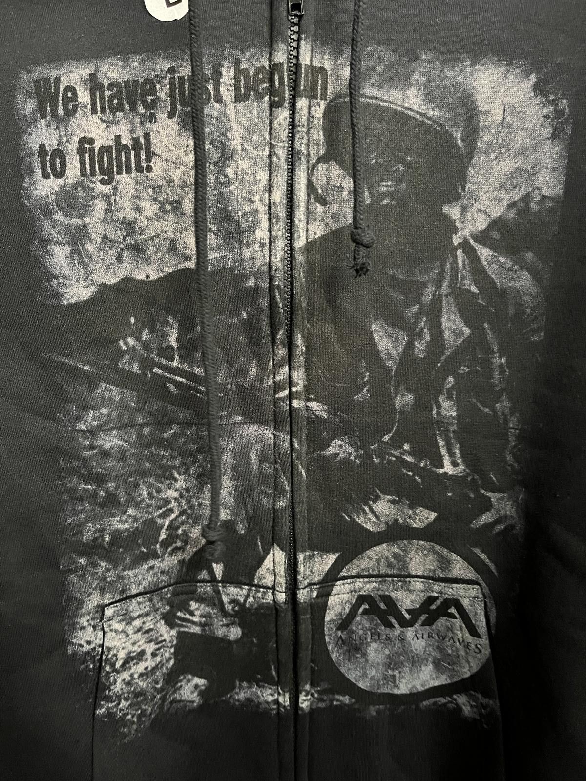 Designer Angels and Airwaves Zip-Up Hoodie Begun to Fight Deadstock L Size US L / EU 52-54 / 3 - 3 Thumbnail