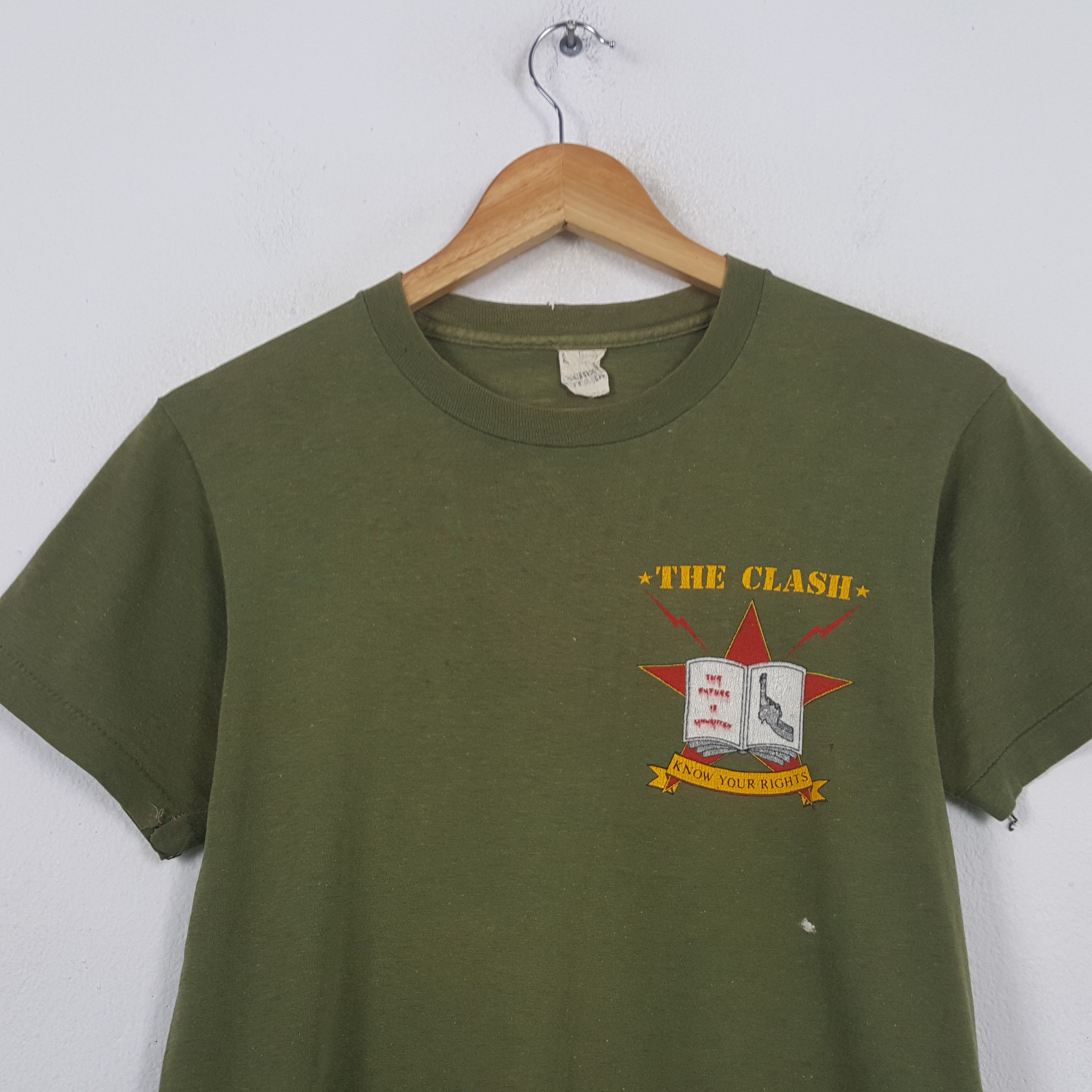 Band Tees Vintage 80's The Clash English Rock Band T-shirt 32 Size US S / EU 44-46 / 1 - 4 Thumbnail